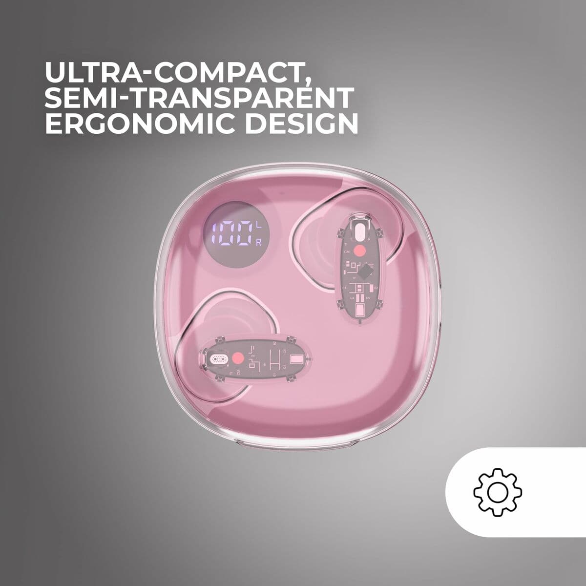 Kabellose Kopfhörer mit Ladebox Mars Gaming MHIB2P Rosa - Image 13