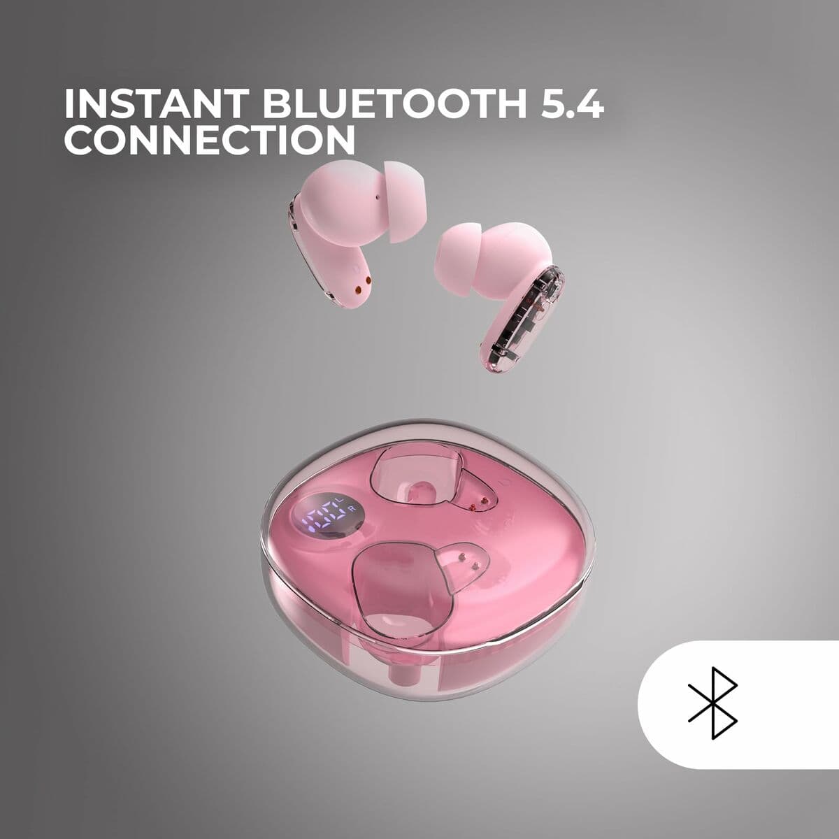 Kabellose Kopfhörer mit Ladebox Mars Gaming MHIB2P Rosa - Image 14