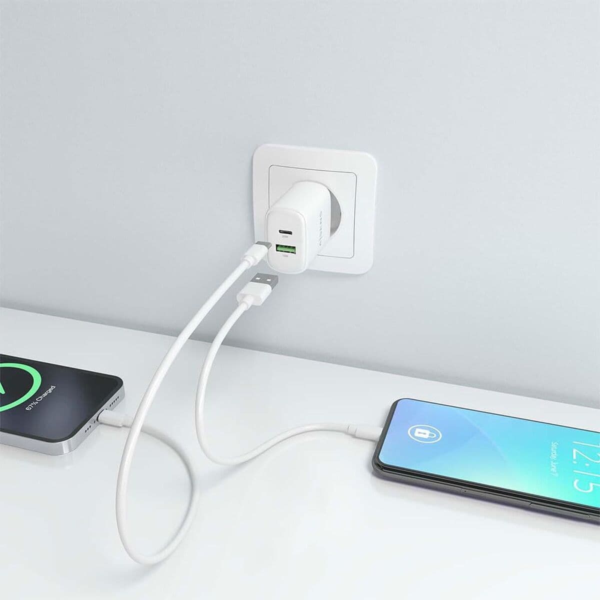 Zidni punjač Aisens A110-0911 Bijela - Image 12