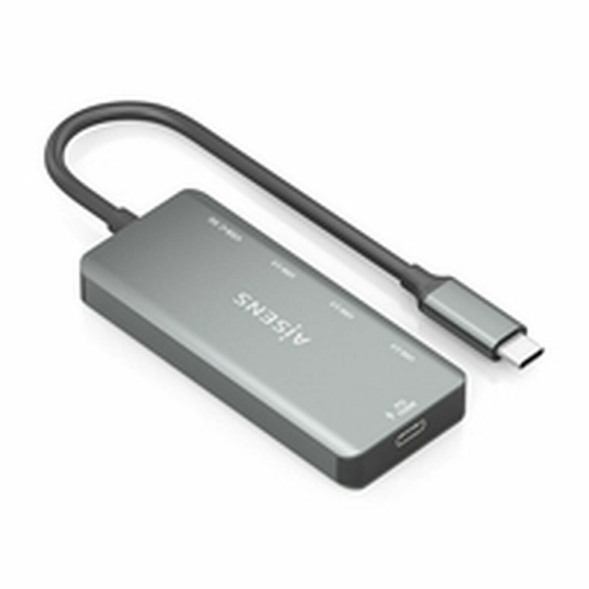 Hub USB Aisens CPNT Grau 100 W - Image 7