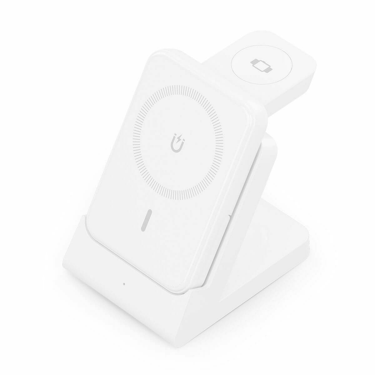 Chargeur sans fil Aisens 4IN1 15WACCS Blanc - Image 7
