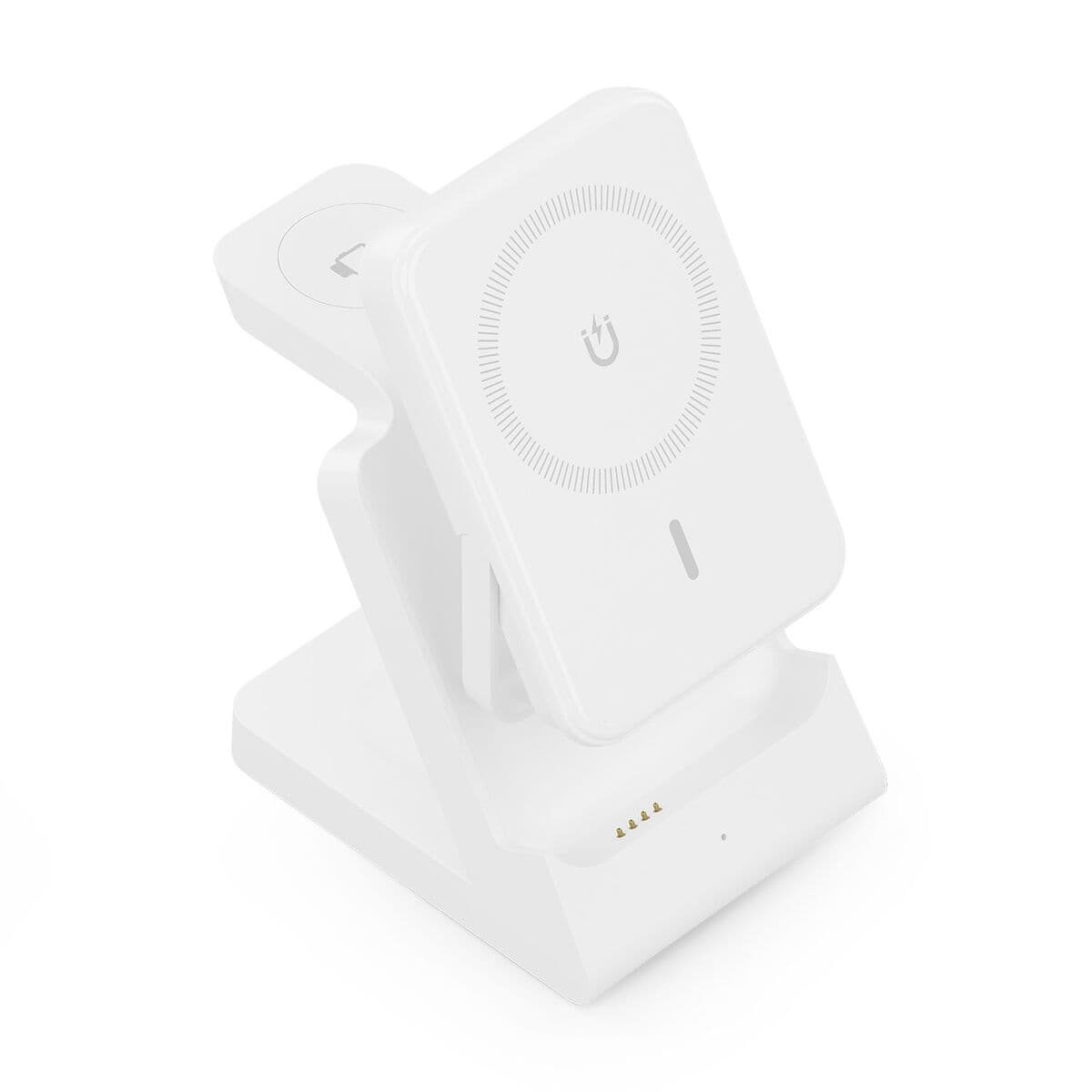 Chargeur sans fil Aisens 4IN1 15WACCS Blanc - Image 2