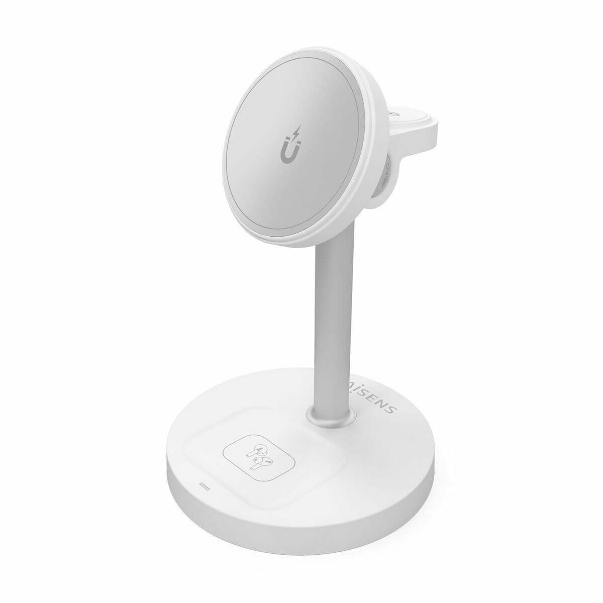 Chargeur sans fil Aisens USB-C 3IN1 15WACCS Blanc 15 W 50 W - Image 6