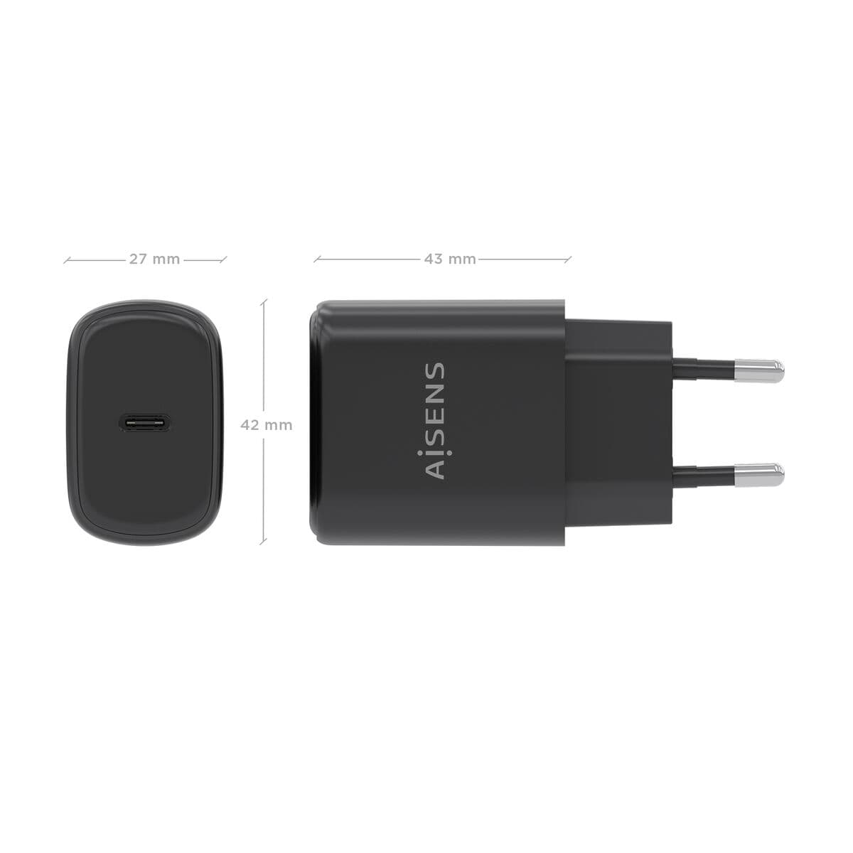 Chargeur mural Aisens A110-0976 Noir 30 W - Image 4