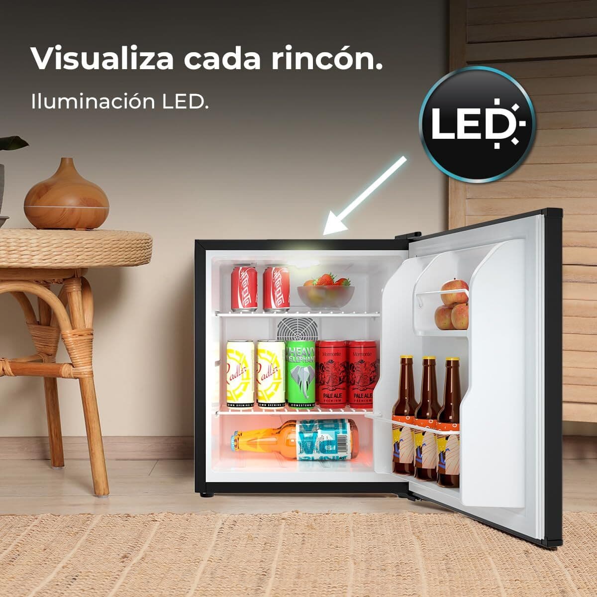 Mini lodówka Cecotec Bolero CoolMarket BC SD 47 Czarny 44 L (Odnowione D) - Image 10