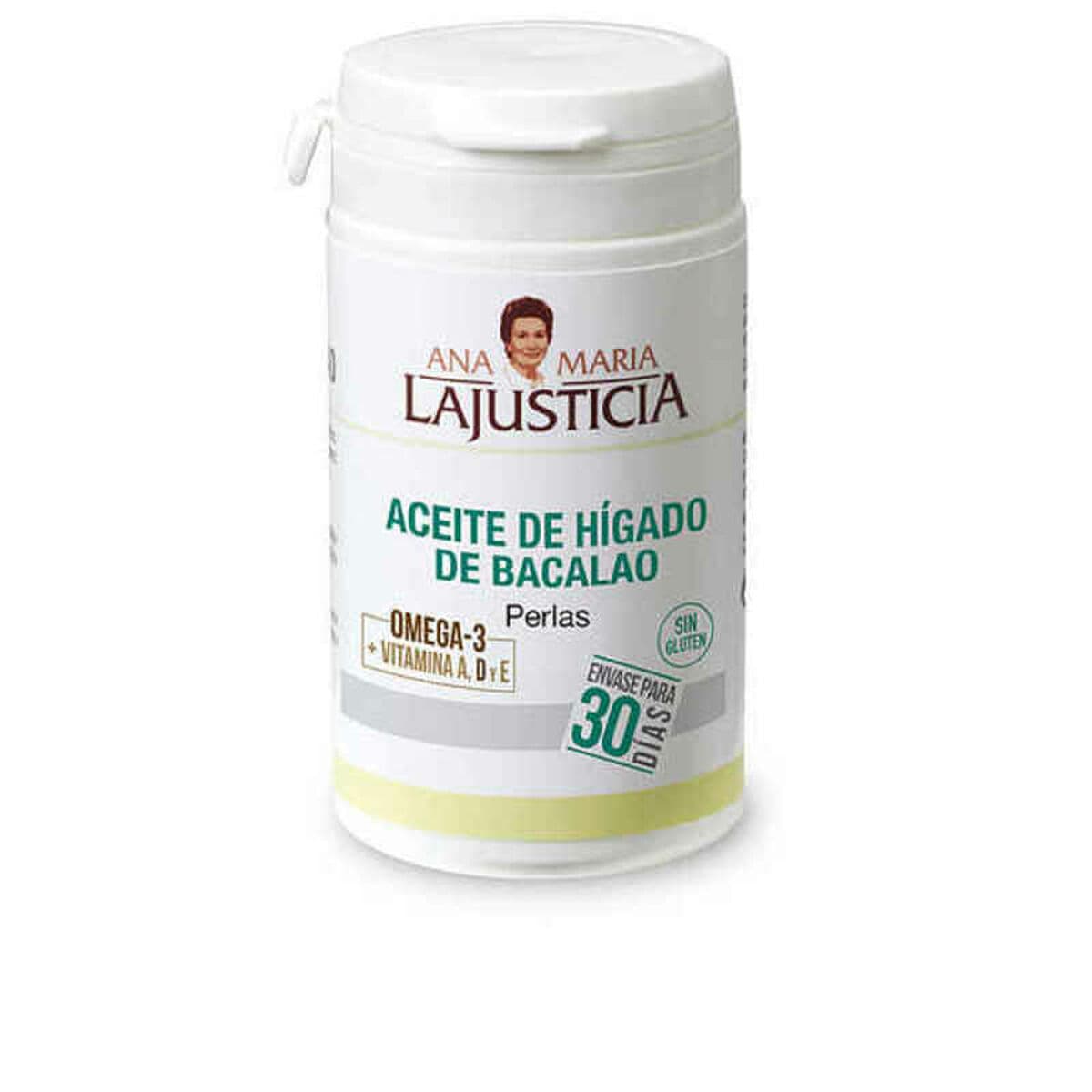 Aceite de Hígado de Bacalao Ana María Lajusticia Aceite De Higado De Bacalao Vitamina E