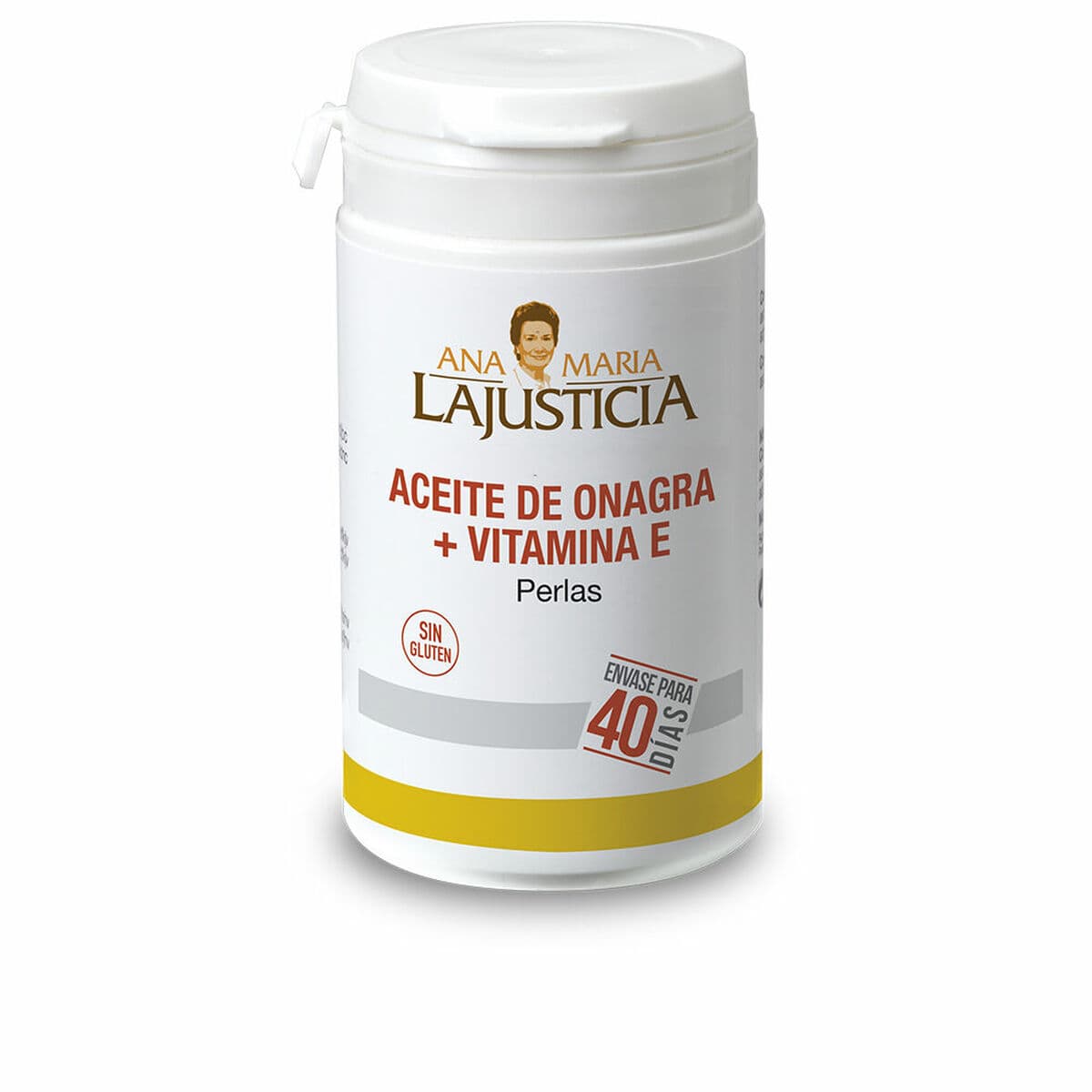 Complemento Alimenticio Ana María Lajusticia Aceite De Onagra Vitamina E Vitamina E Onagra 80 Unidades