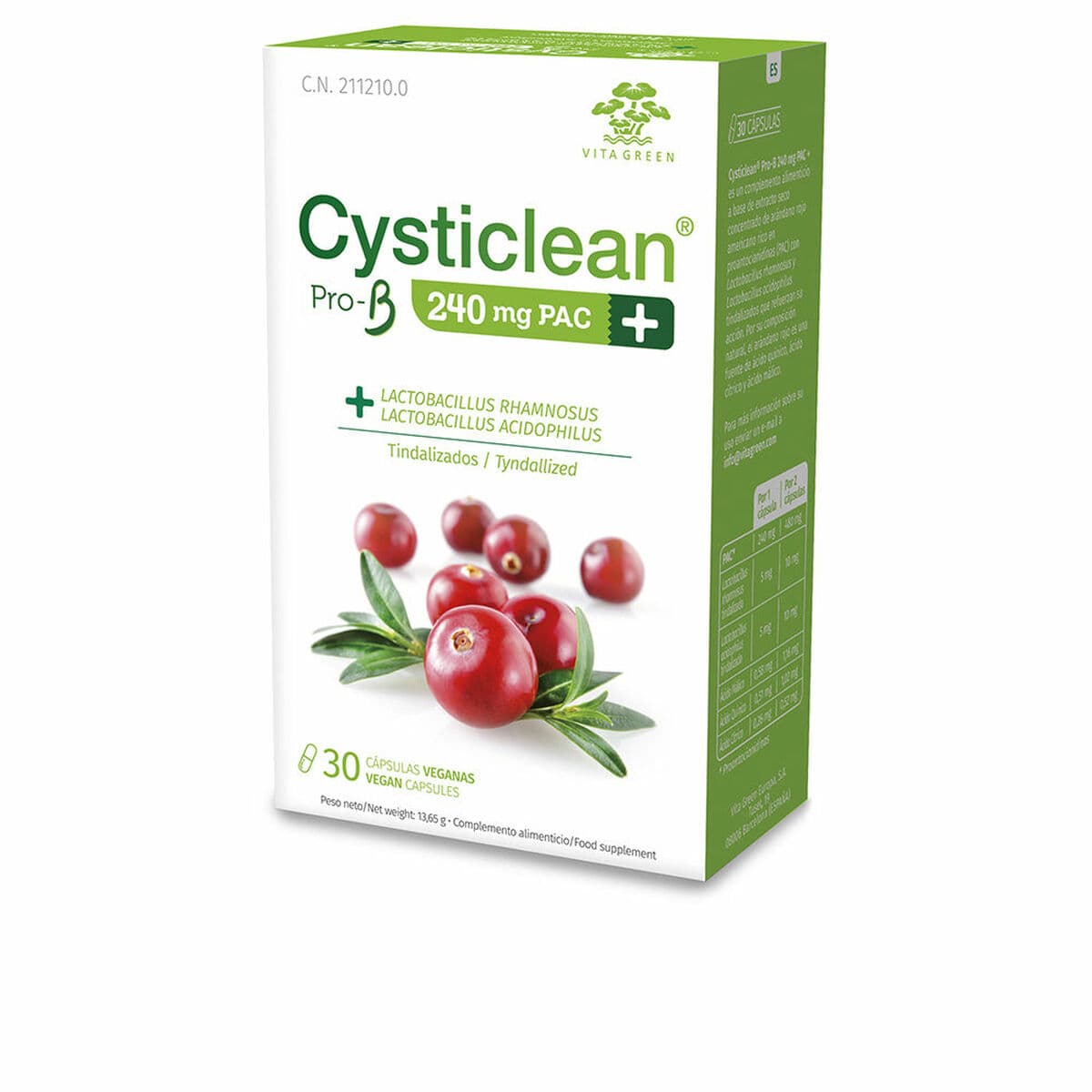 Kosttillskott CYSTICLEAN ProB 30 antal