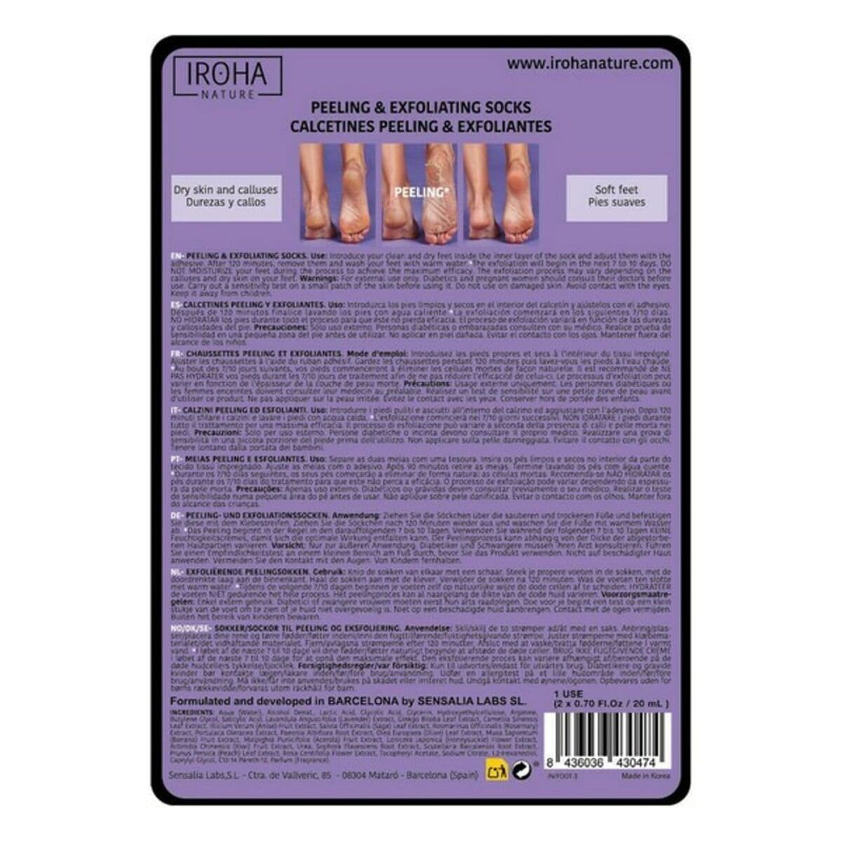 Feuchtigkeitsspendende Socken Iroha IN/FOOT-3 (1 Stück) - Image 2