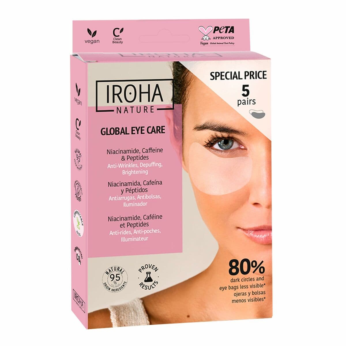 Kosmetik-Set Iroha EYE PADS