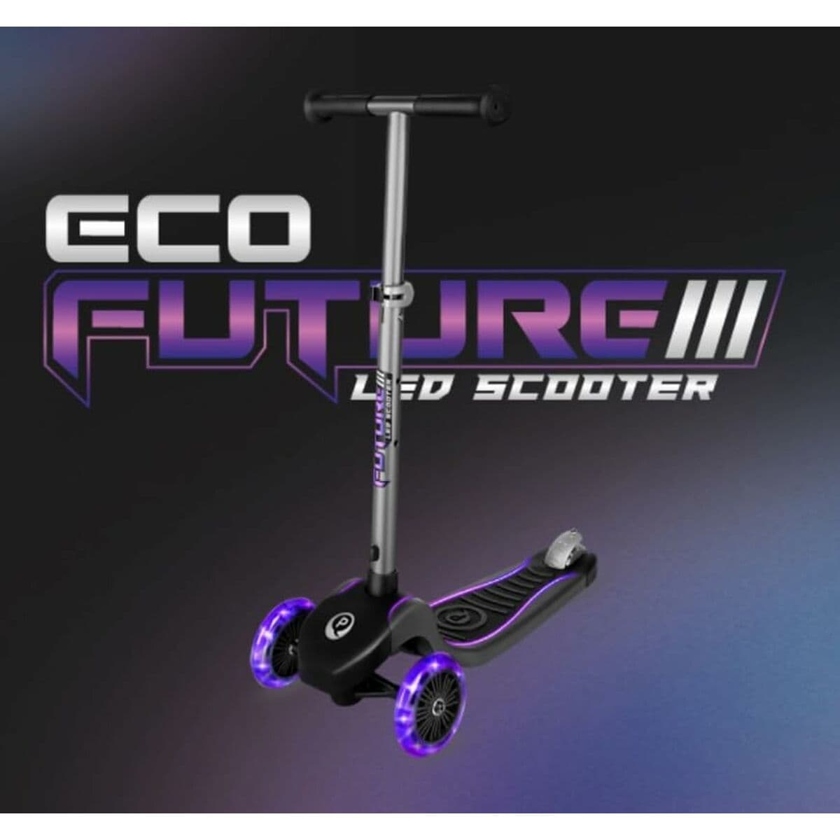 Roller Ociotrends Eco Future Scooter Lila 3 räder - Image 7