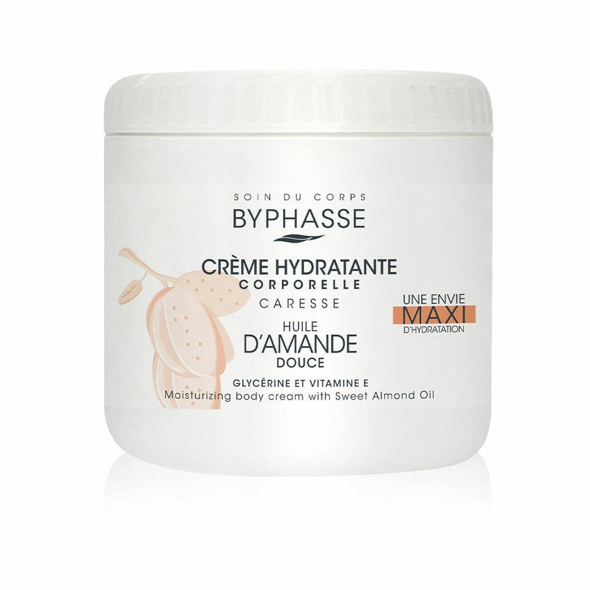 Crema Corporal Hidratante Byphasse Crema Hidratante 500 ml Almendra Dulce
