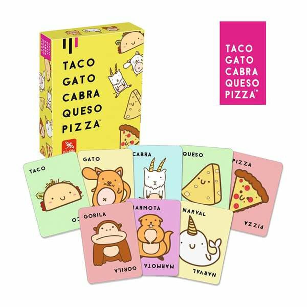 Juego Educativo Lúdilo Taco, Gato, Cabra, Queso, Pizza - Image 3