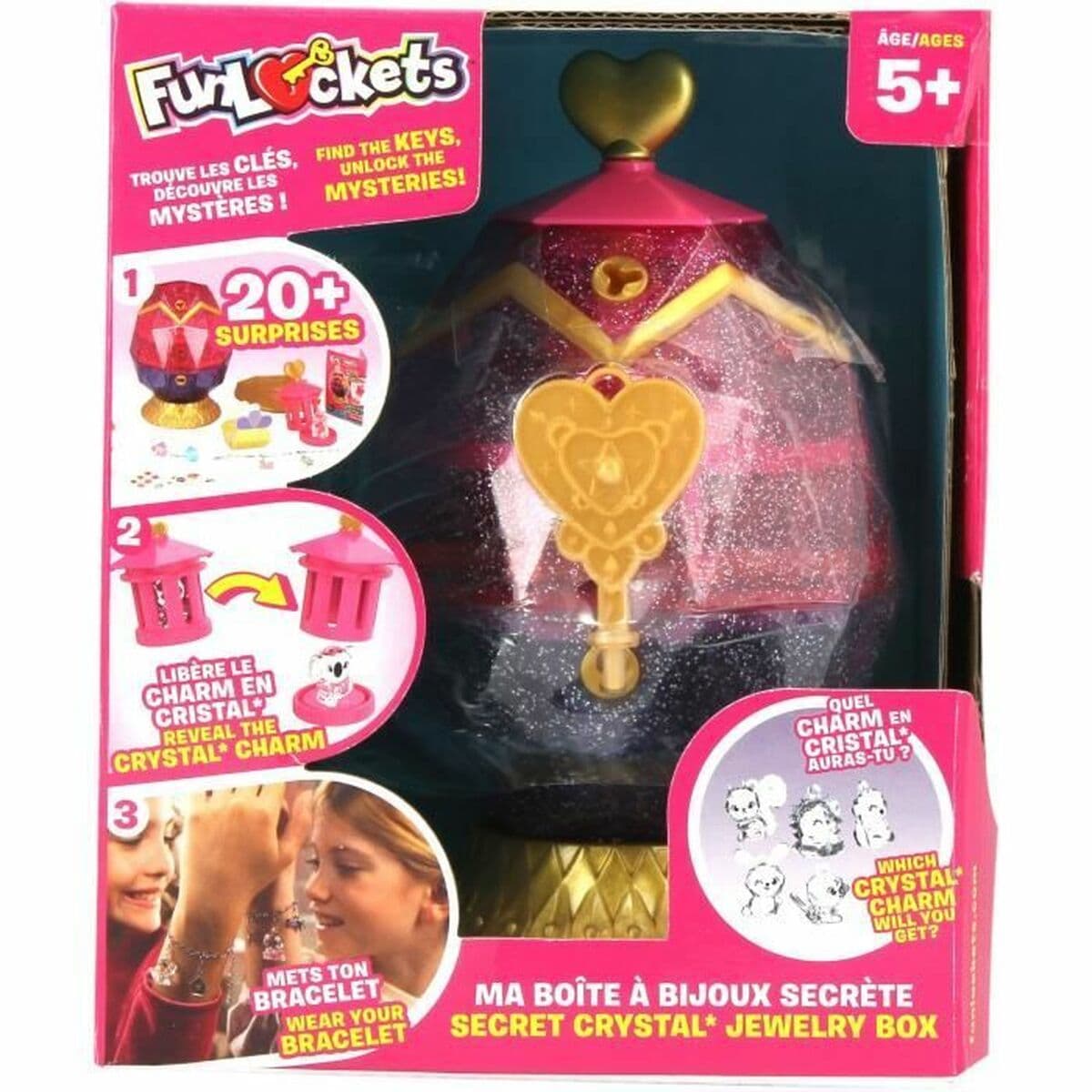 Boîte à bijoux Funlockets Multicouleur Plastique - Image 2