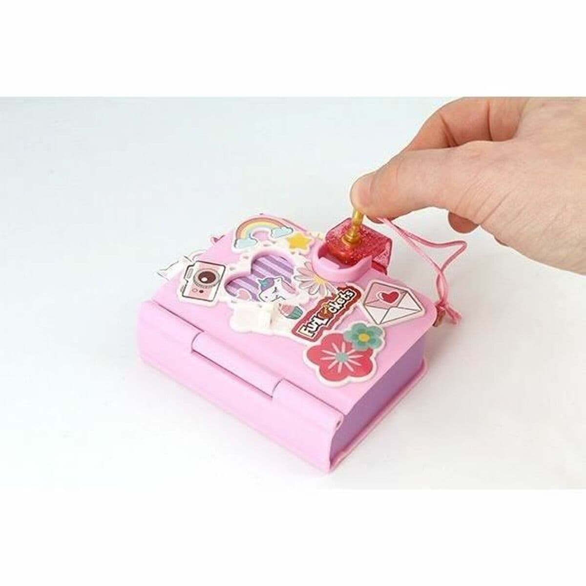 Diario con Accesorios Funlockets Mini Rosa - Image 5