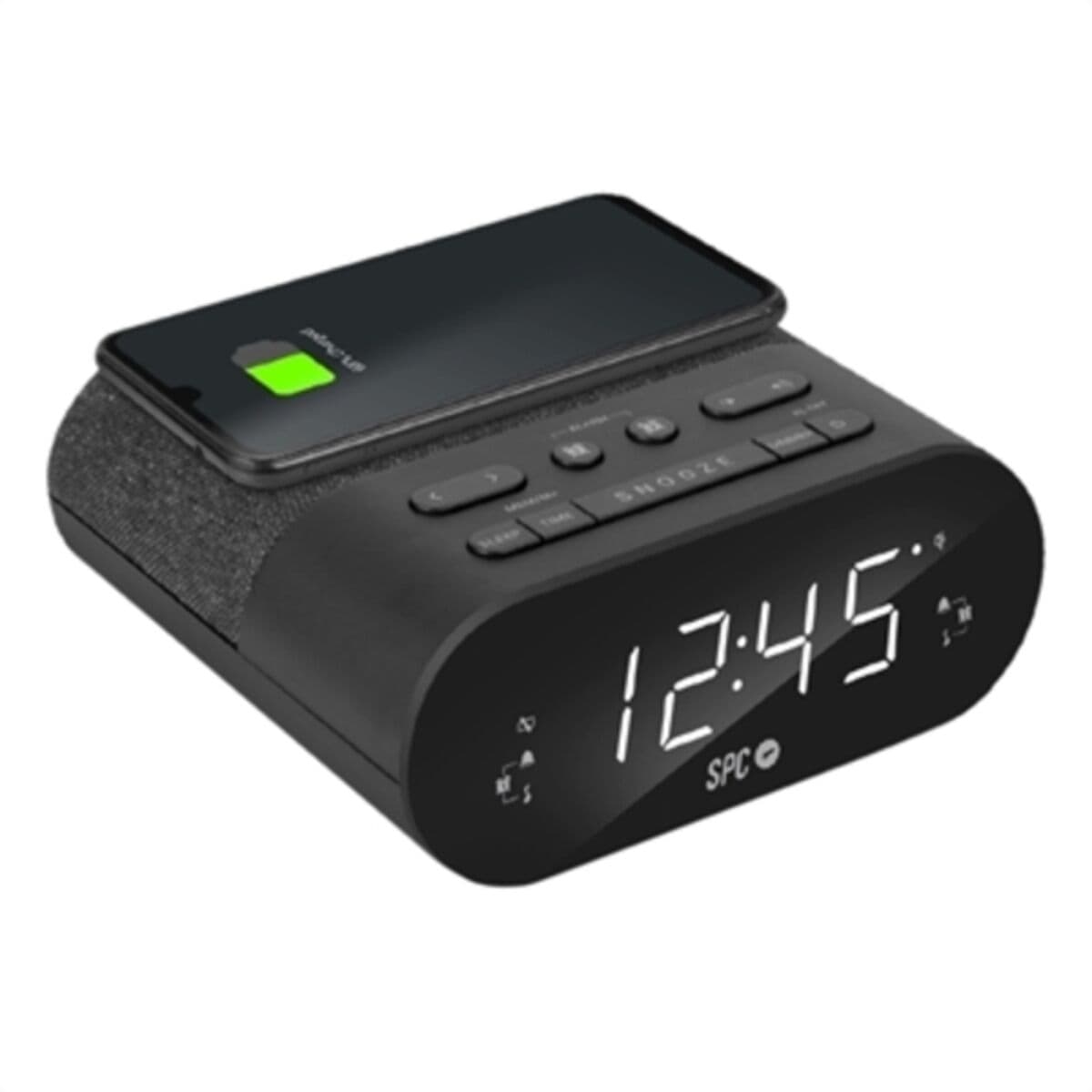 Reloj Despertador con Cargador Inalámbrico SPC 1 (1 unidad)
