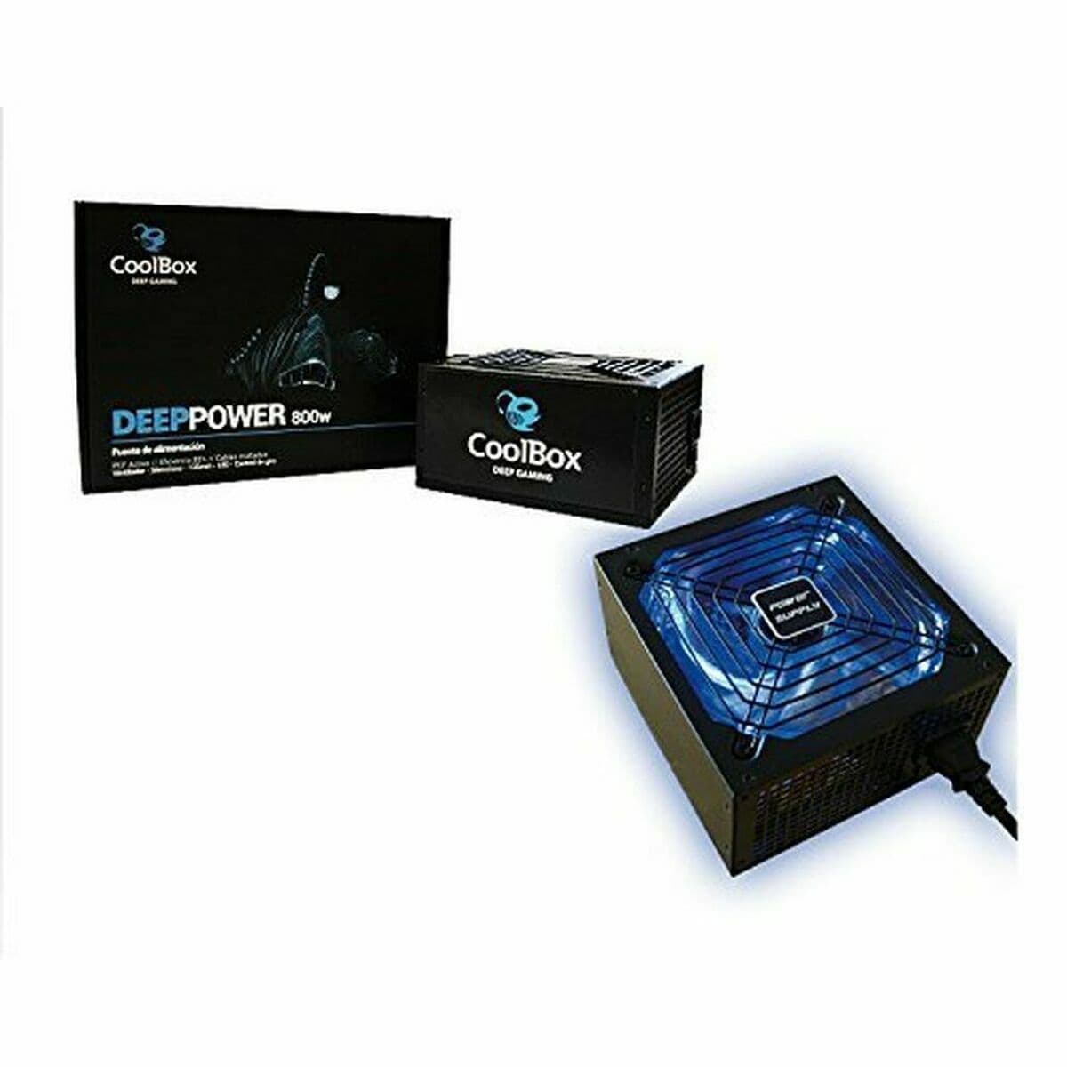 Bloc d’Alimentation CoolBox DG-PWS800-85B ATX 800 W 80 Plus Bronze - Image 2