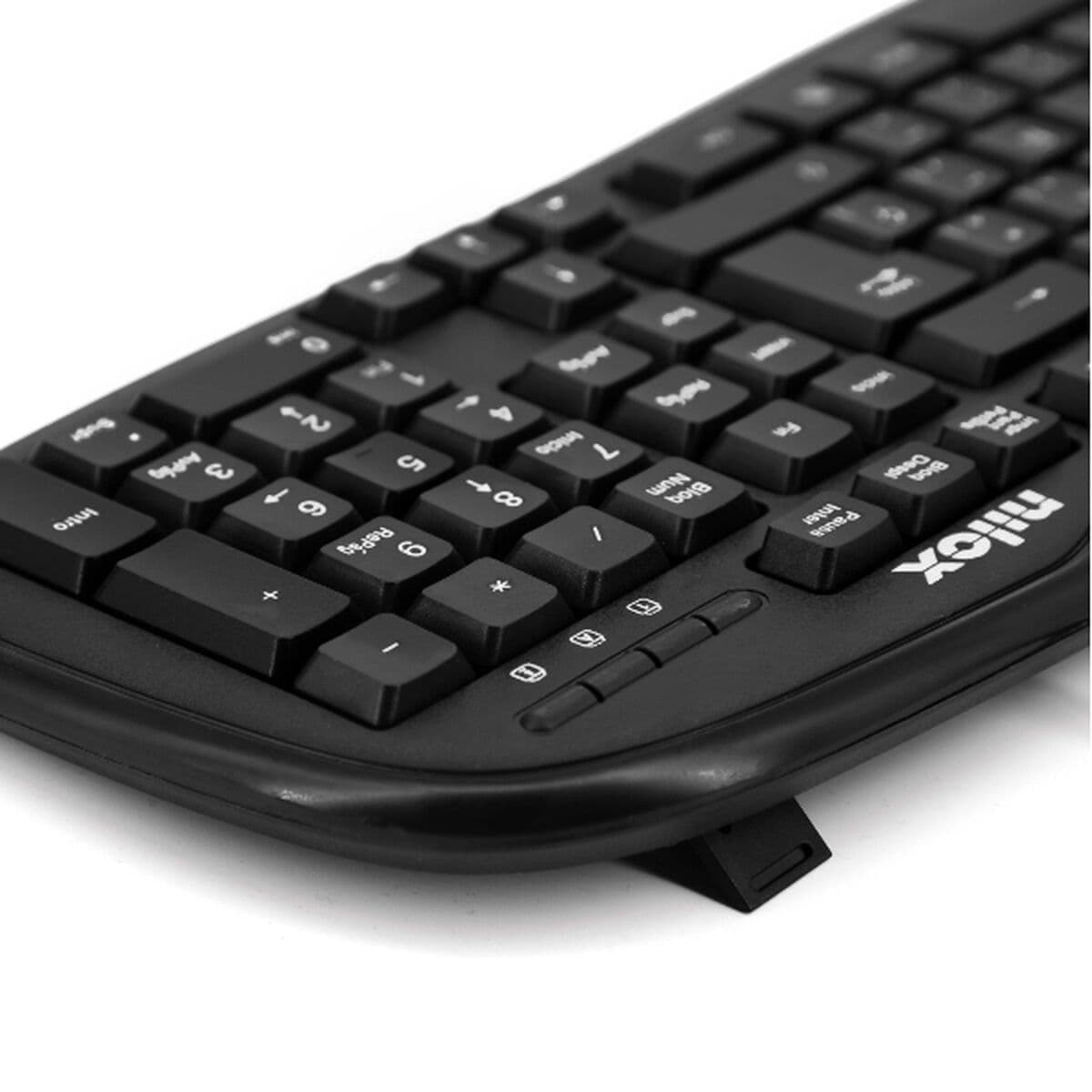 Clavier Nilox NXKBE000001 Noir Espagnol Qwerty QWERTY - Image 2