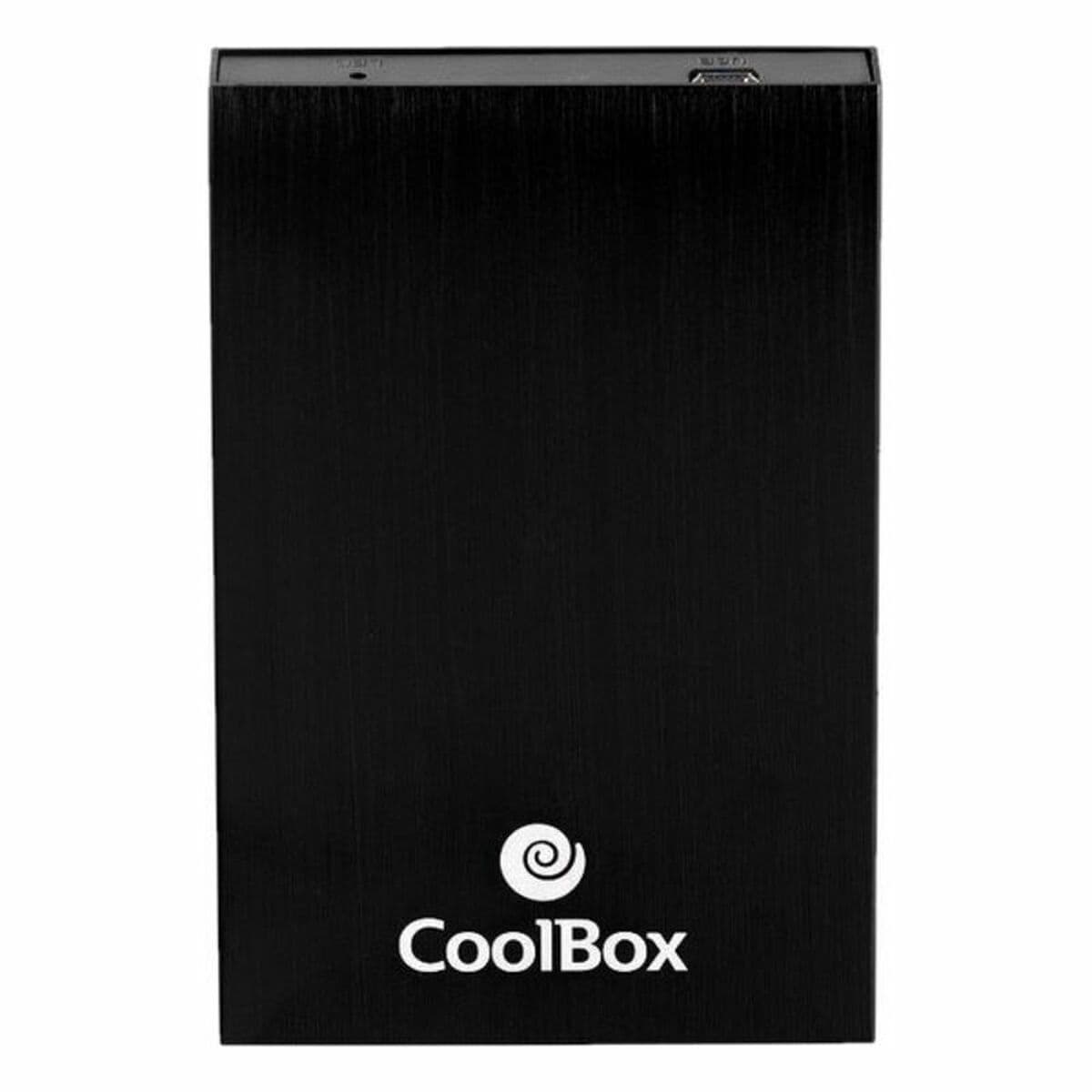 Kućište za Hard Disk CoolBox SlimChase 2512 2,5" Crna - Image 2