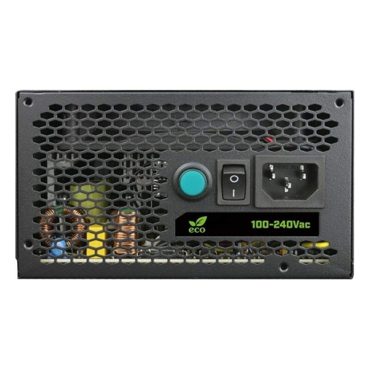 Fuente de Alimentación CoolBox DG-PWS600-MRBZ ATX 600W RGB Negro Ø 12 cm x 1 - Image 2