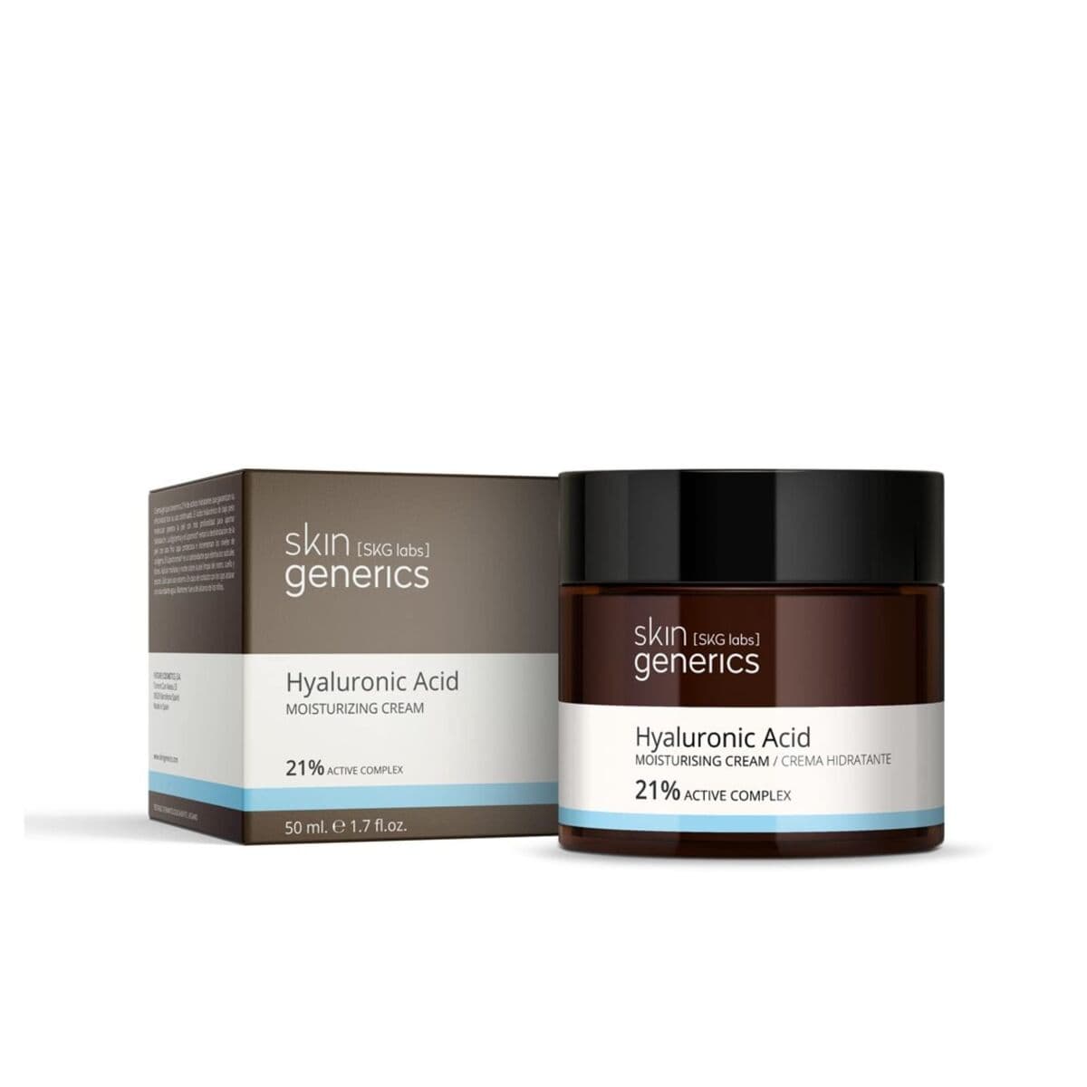 Drėkinamasis kremas Skin Generics   50 ml Hialurono rūgštis - Image 2