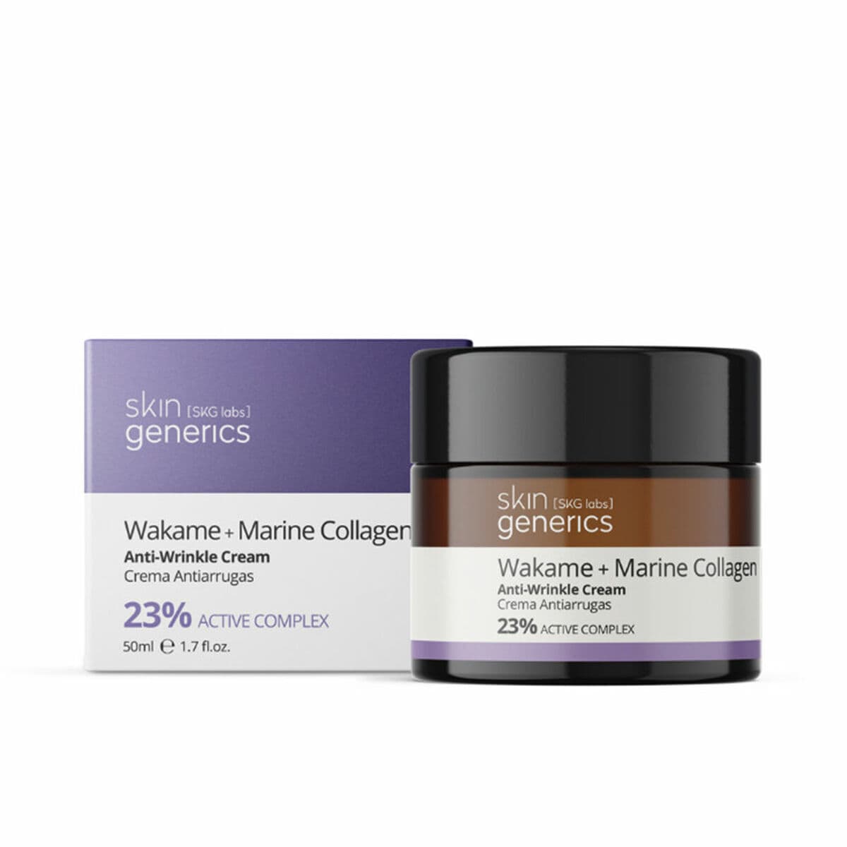 Crema Antirughe Skin Generics Wakame + Marine Collagen 50 ml