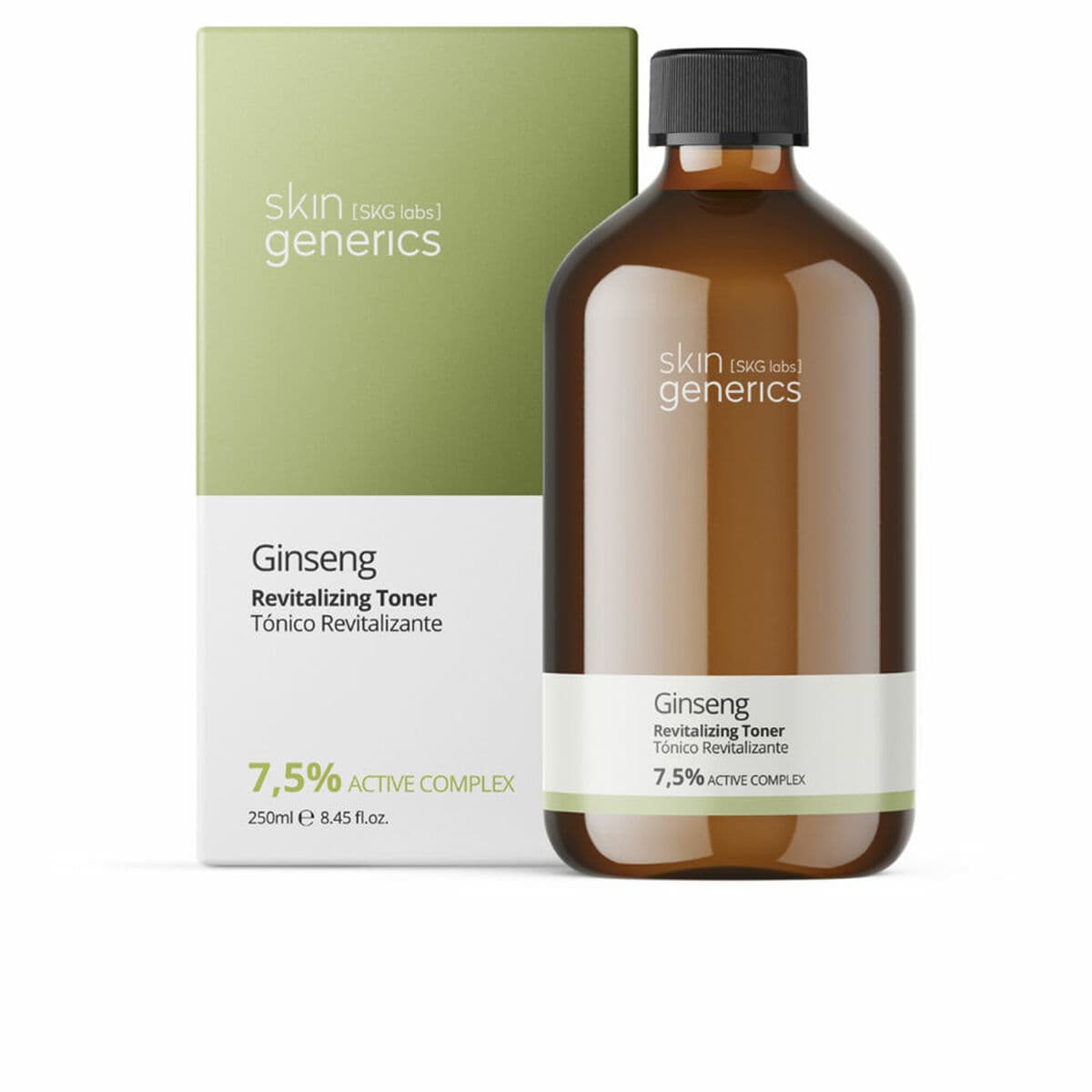 Tónico Facial Skin Generics Ginseng 250 ml Ginseng Revitalizante