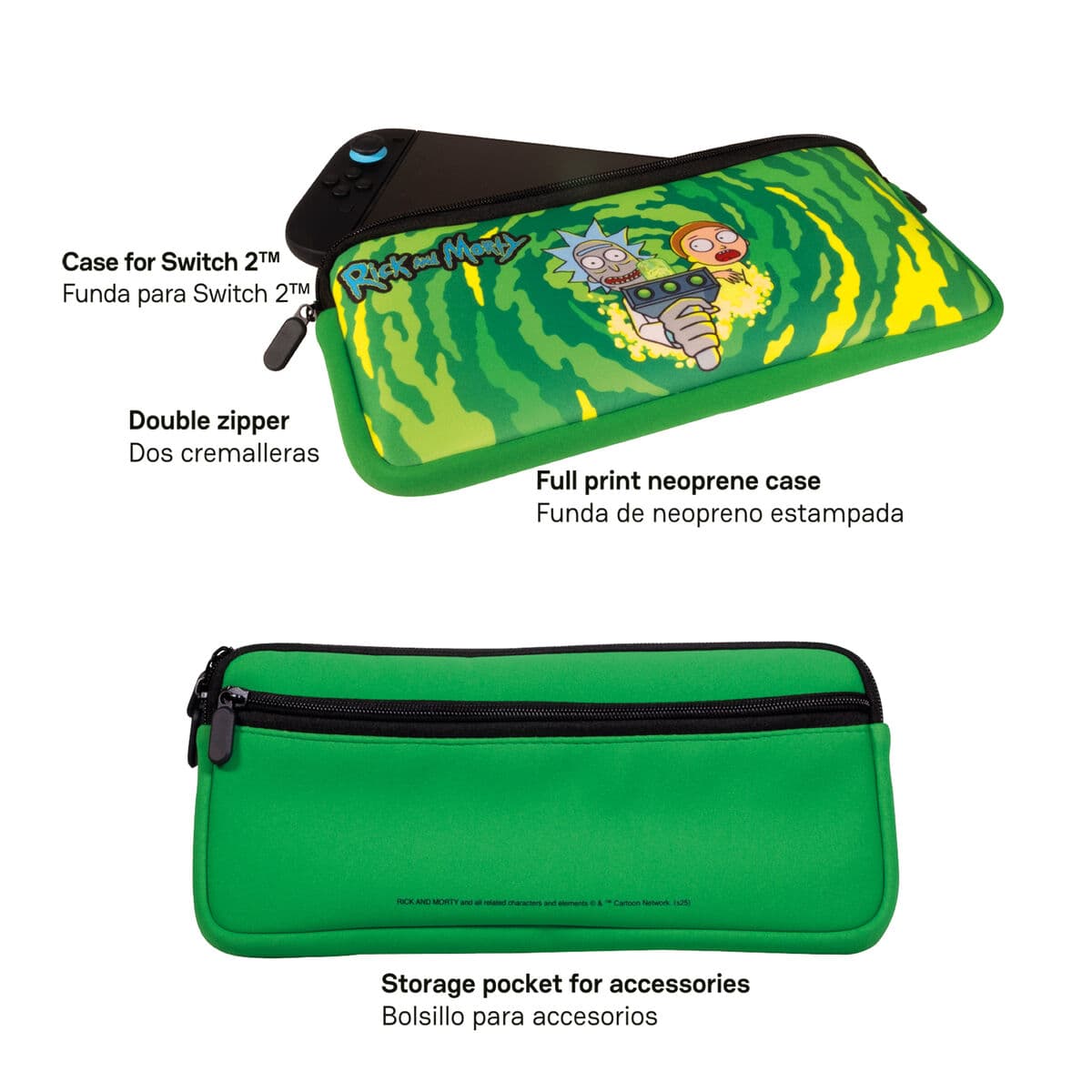 Estuche para Nintendo Switch 2 FR-TEC RICK AND MORTY - Image 13