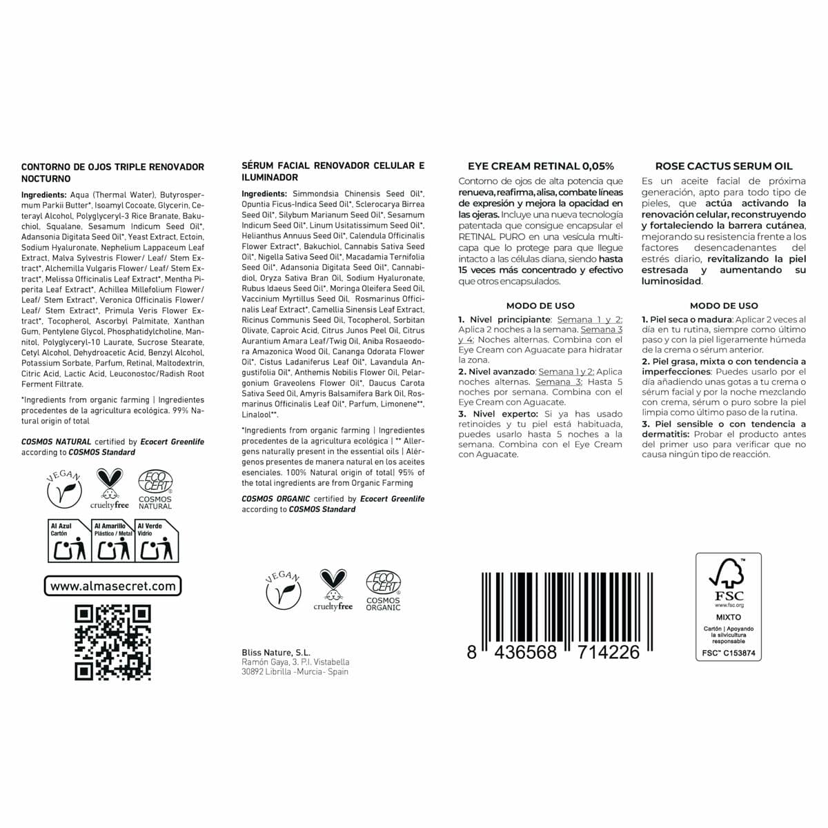 Set de Belleza Alma Secret FACIAL ALMA SECRET 30 ml 2 Piezas - Image 3