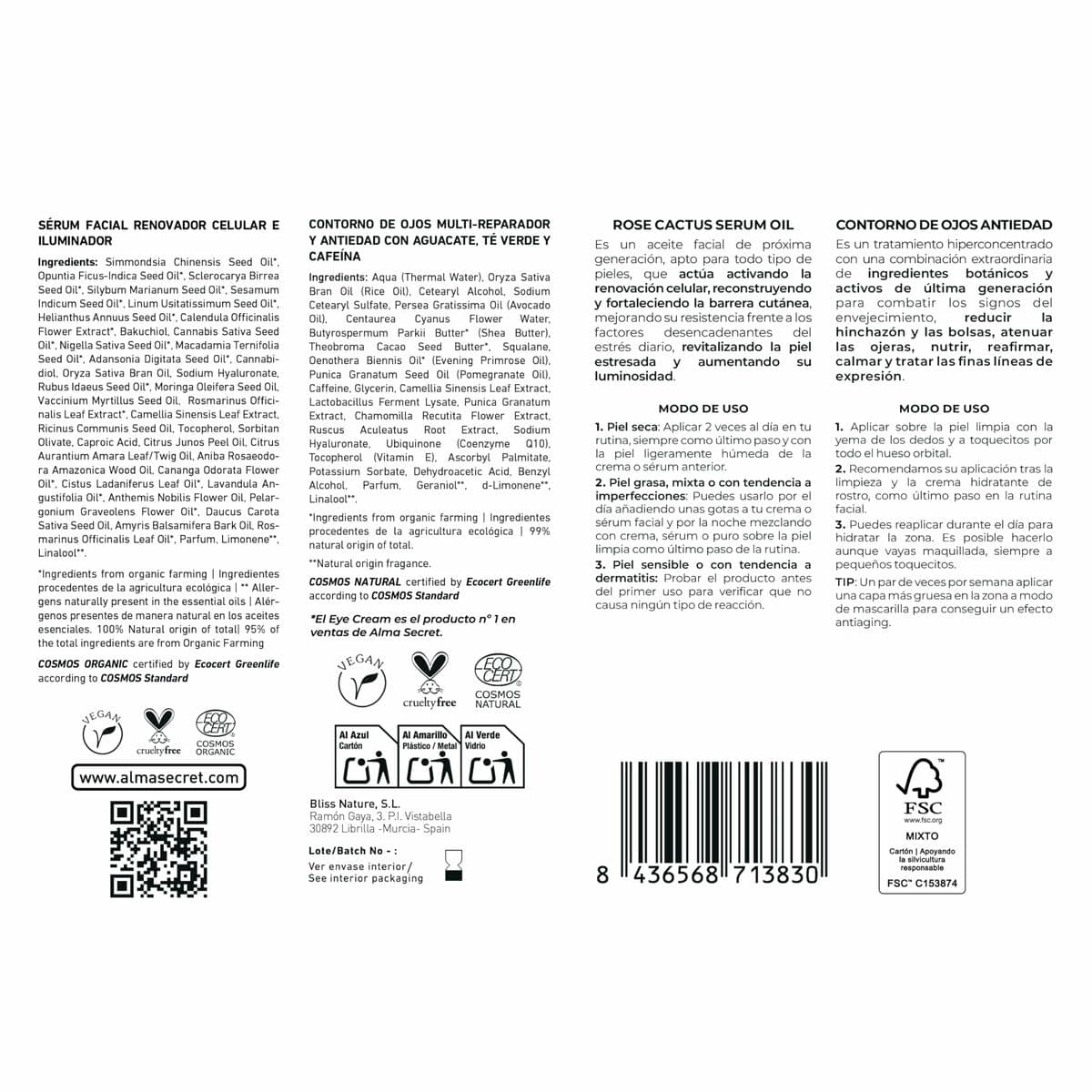 Set de Belleza Alma Secret FACIAL ALMA SECRET 30 ml 2 Piezas - Image 9