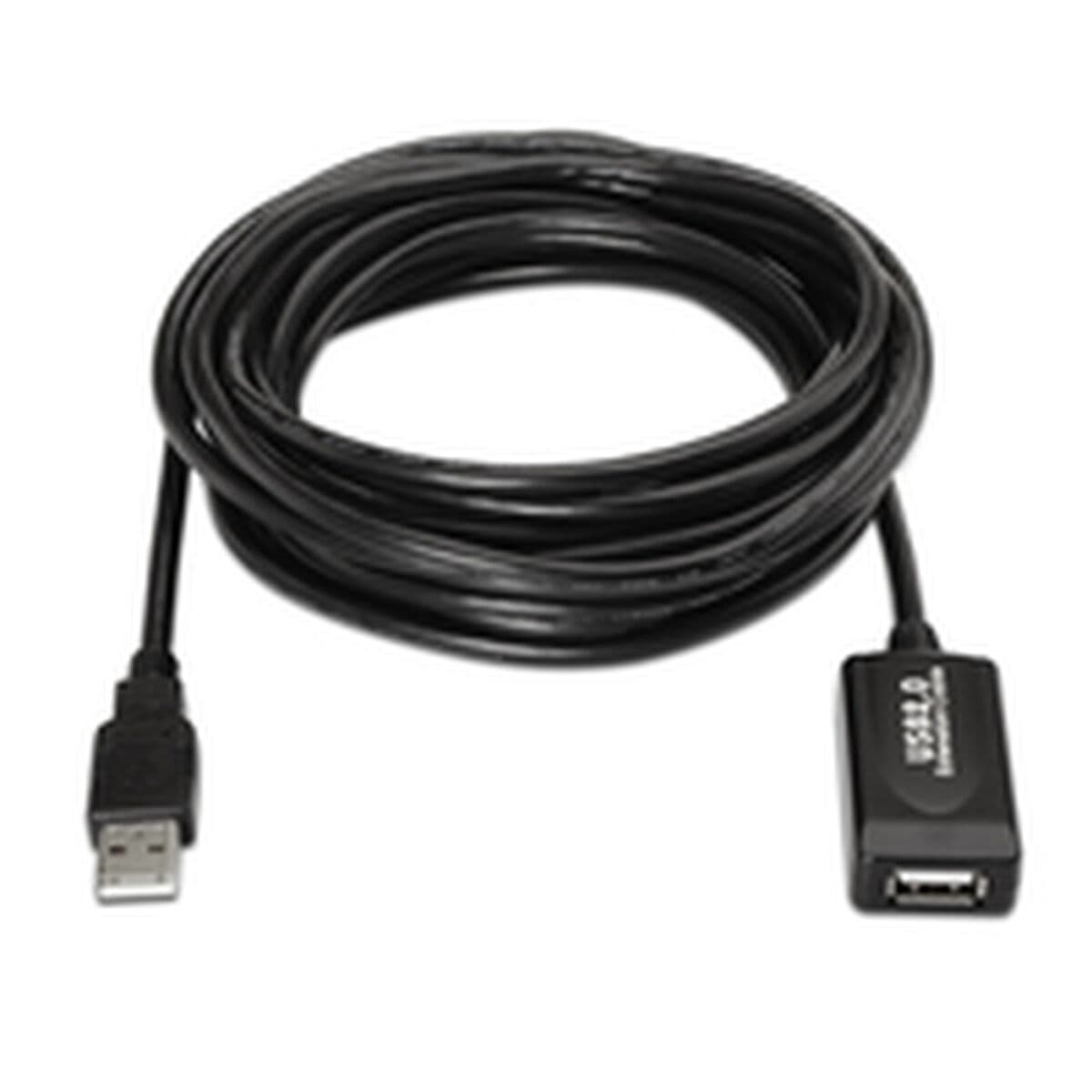 Câble USB 2.0 Aisens A101-0019 Noir 10 m - Image 7