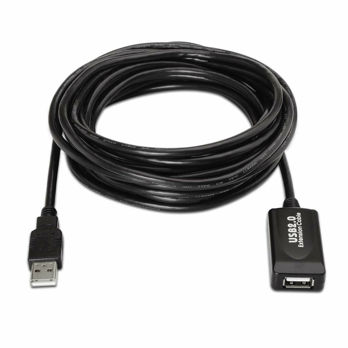 Câble USB 2.0 Aisens A101-0019 Noir 10 m - Image 8