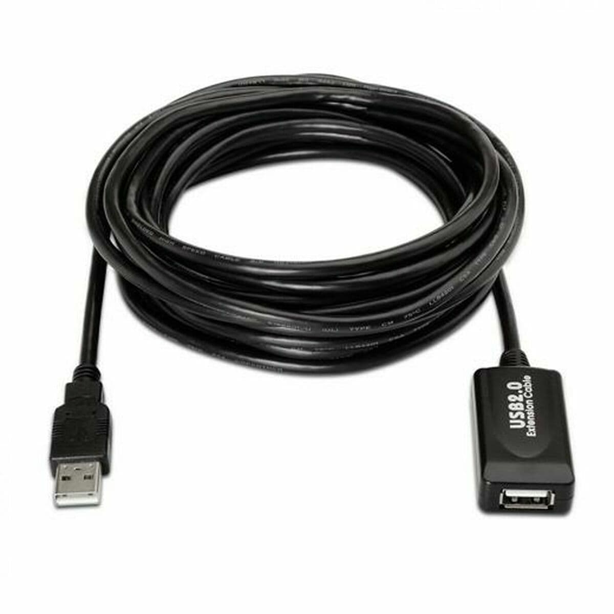 Câble USB 2.0 Aisens A101-0019 Noir 10 m - Image 4