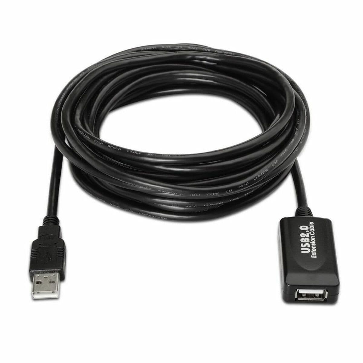Câble USB 2.0 Aisens A101-0019 Noir 10 m - Image 11