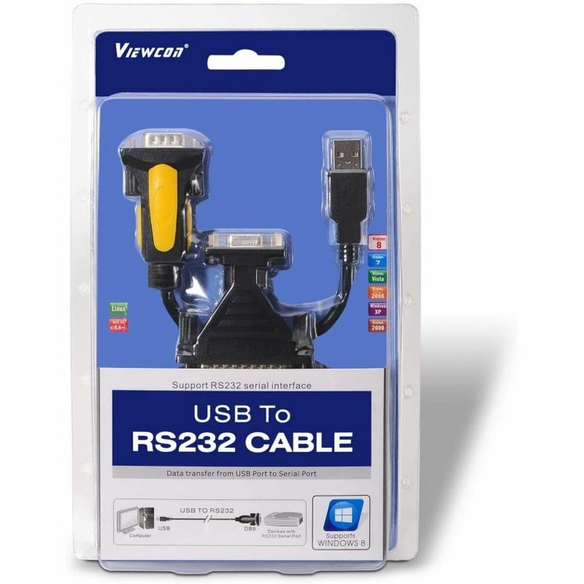 Daten-/Ladekabel mit USB Aisens A104-0039 1,8 m Schwarz - Image 17