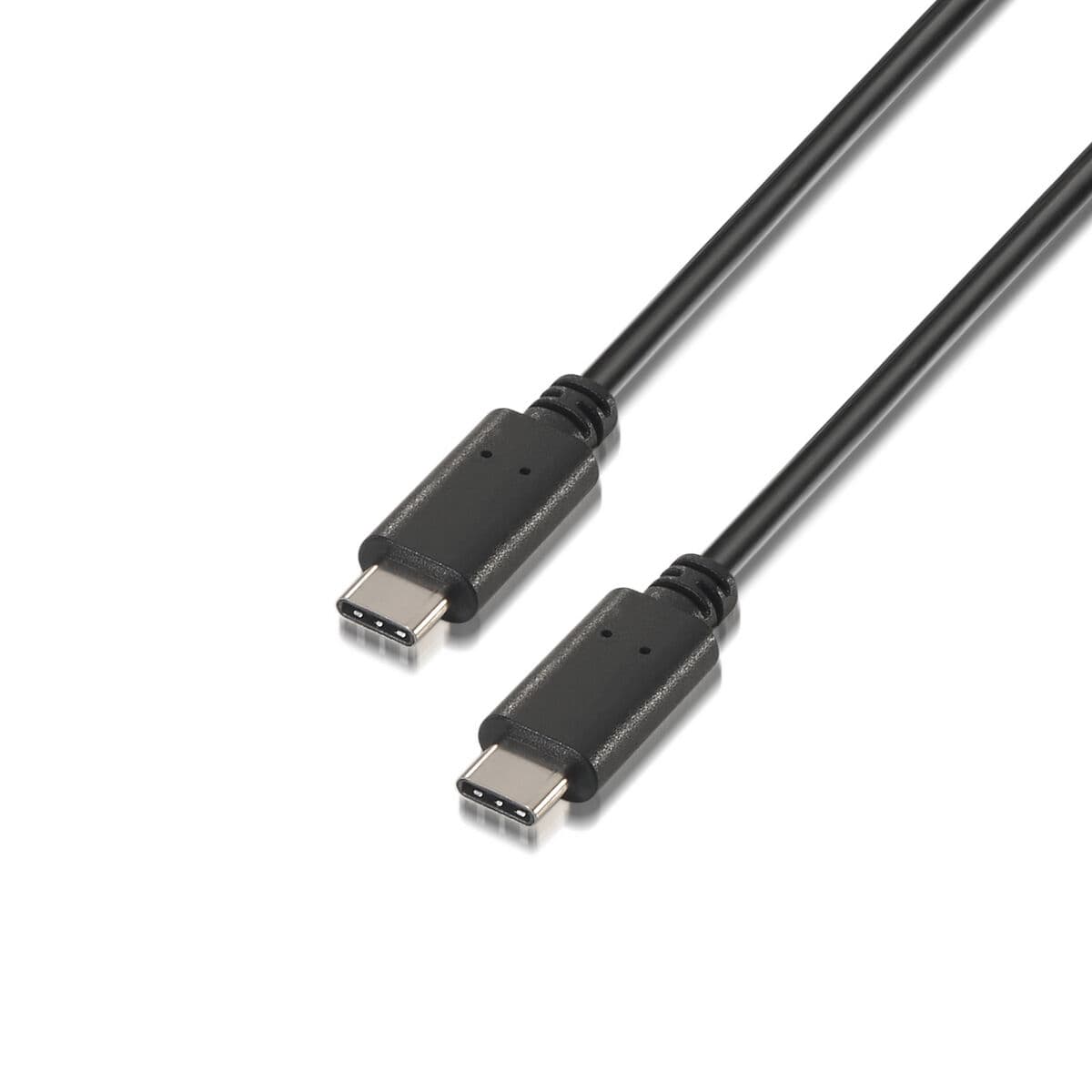 Daten-/Ladekabel mit USB Aisens A107-0058 Schwarz 3 m - Image 14