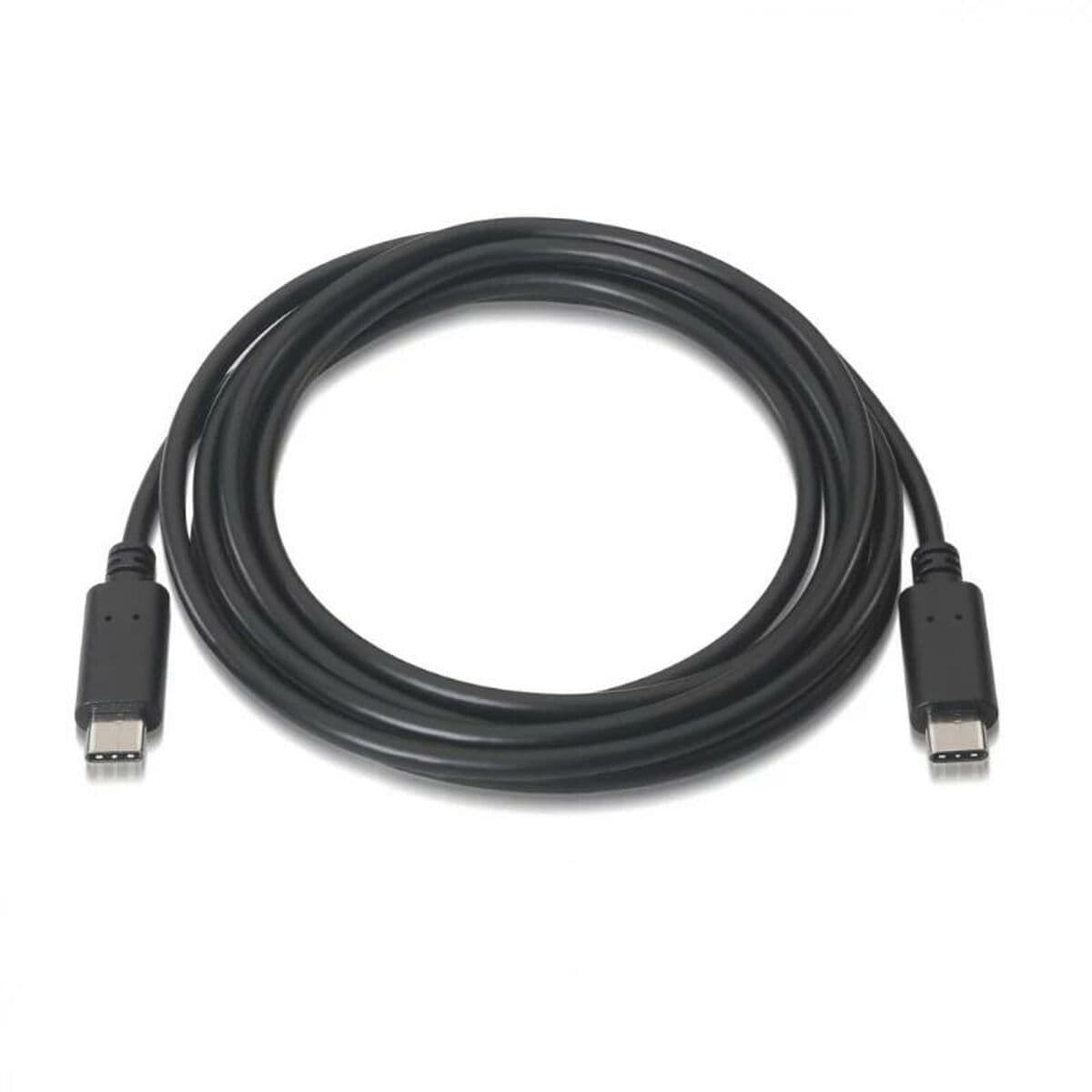 Daten-/Ladekabel mit USB Aisens A107-0058 Schwarz 3 m - Image 5