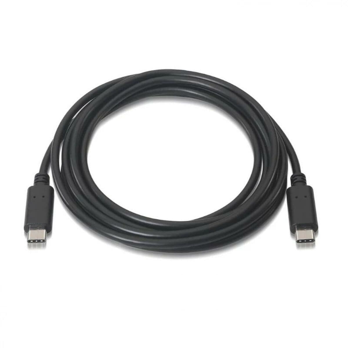 Daten-/Ladekabel mit USB Aisens A107-0058 Schwarz 3 m - Image 2