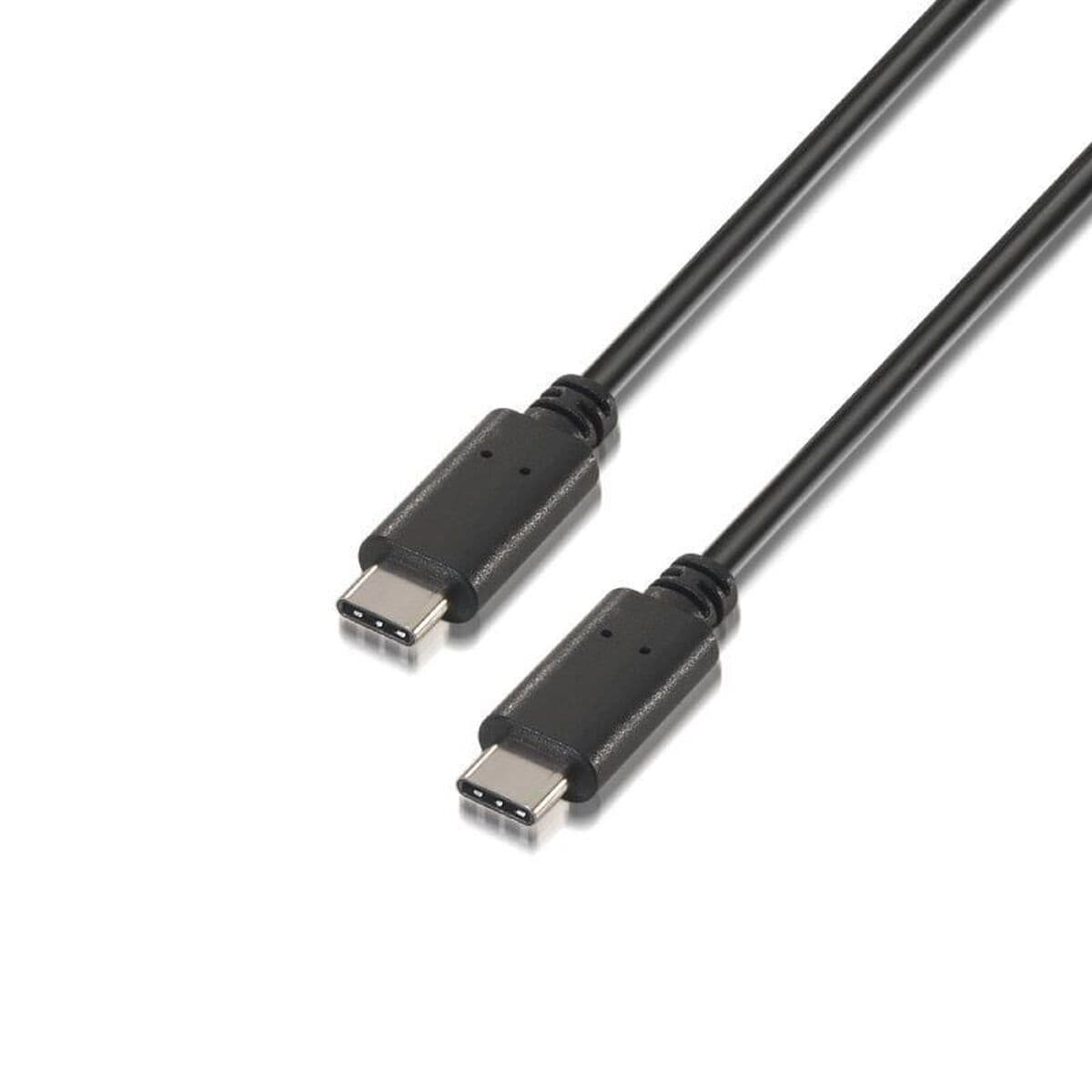 Daten-/Ladekabel mit USB Aisens A107-0058 Schwarz 3 m - Image 12