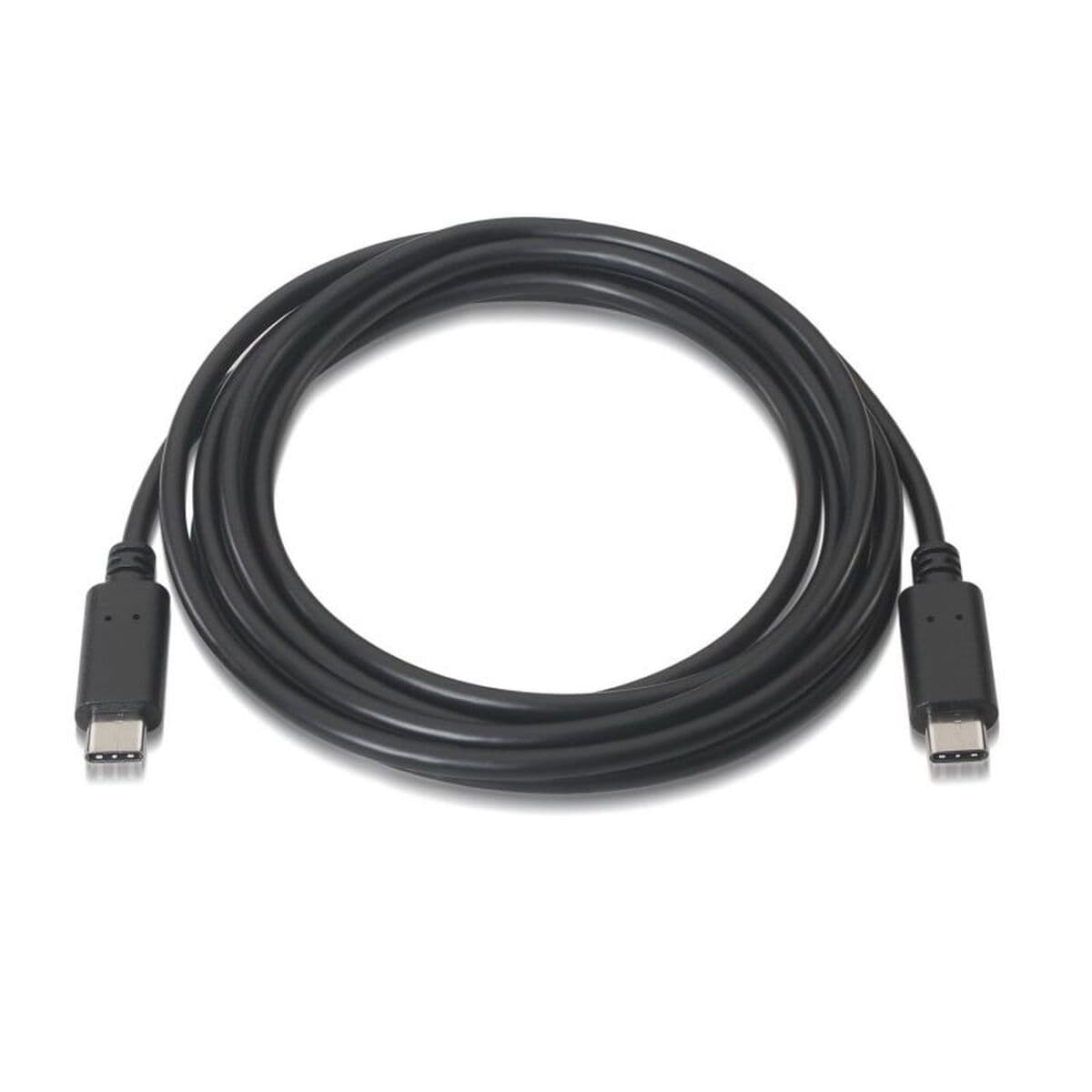 Daten-/Ladekabel mit USB Aisens A107-0058 Schwarz 3 m - Image 13