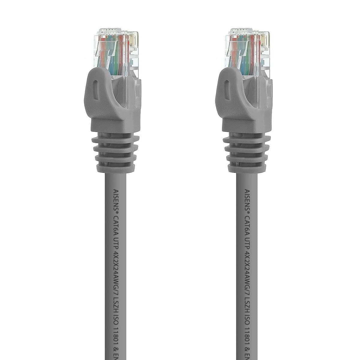 Kabel RJ45 Categorie 6 UTP Rigide Aisens A145-0329 Grijs 5 m - Image 5