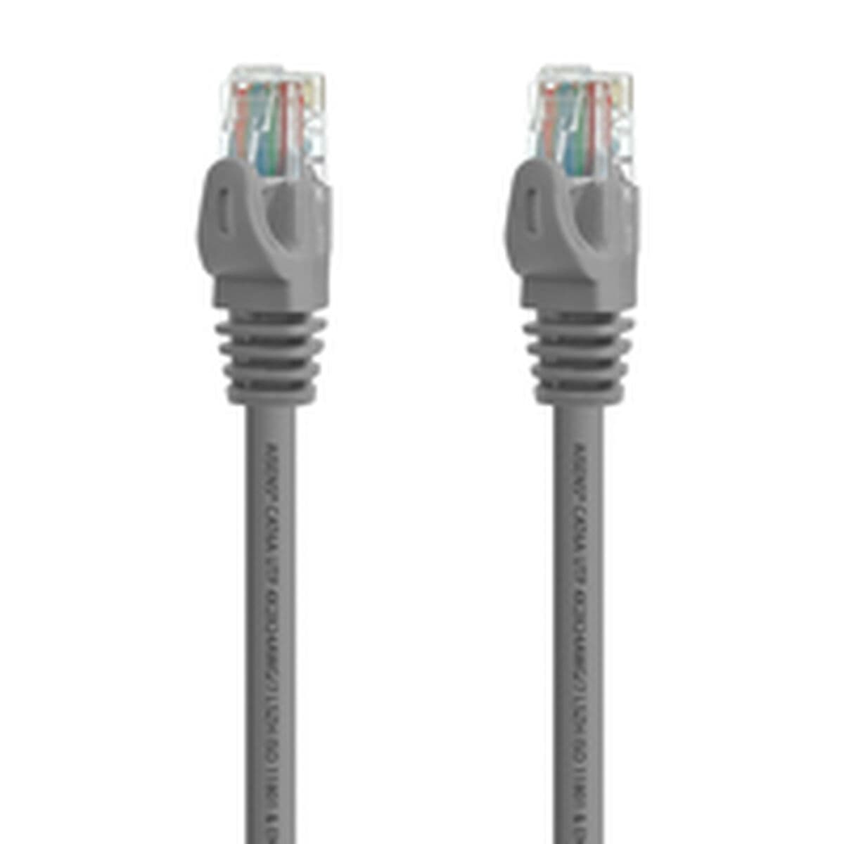 Kabel RJ45 Categorie 6 UTP Rigide Aisens A145-0329 Grijs 5 m - Image 6