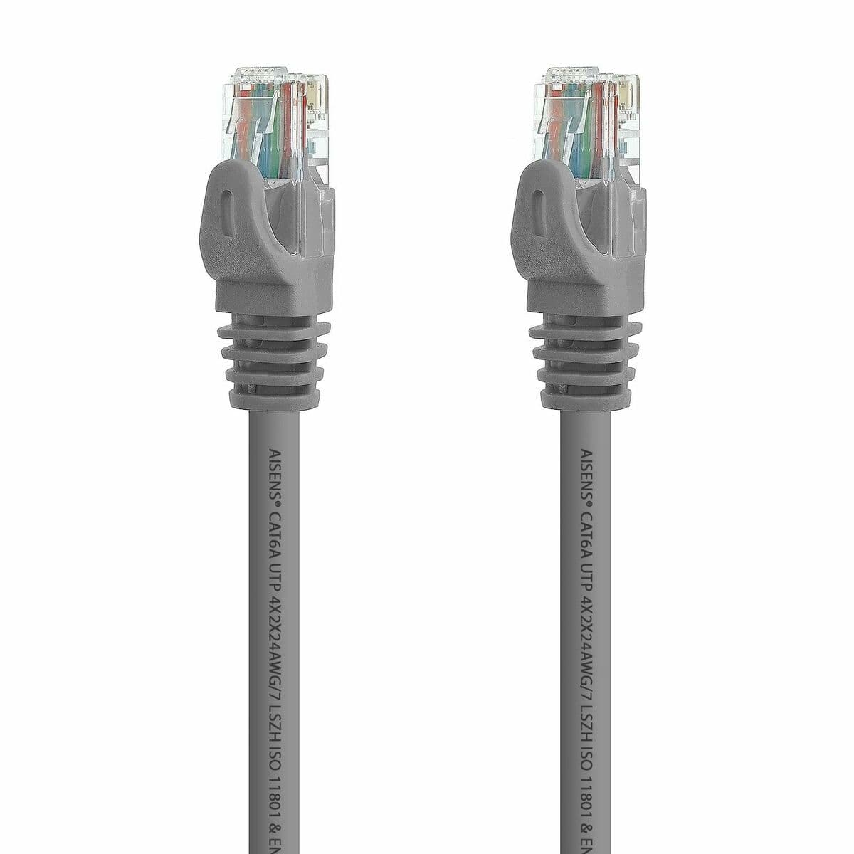 Kabel RJ45 Categorie 6 UTP Rigide Aisens A145-0329 Grijs 5 m - Image 7