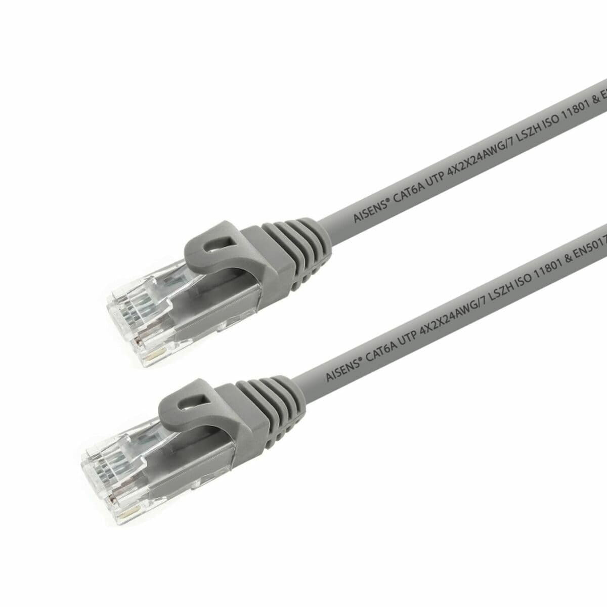 Kabel RJ45 Categorie 6 UTP Rigide Aisens A145-0329 Grijs 5 m - Image 14