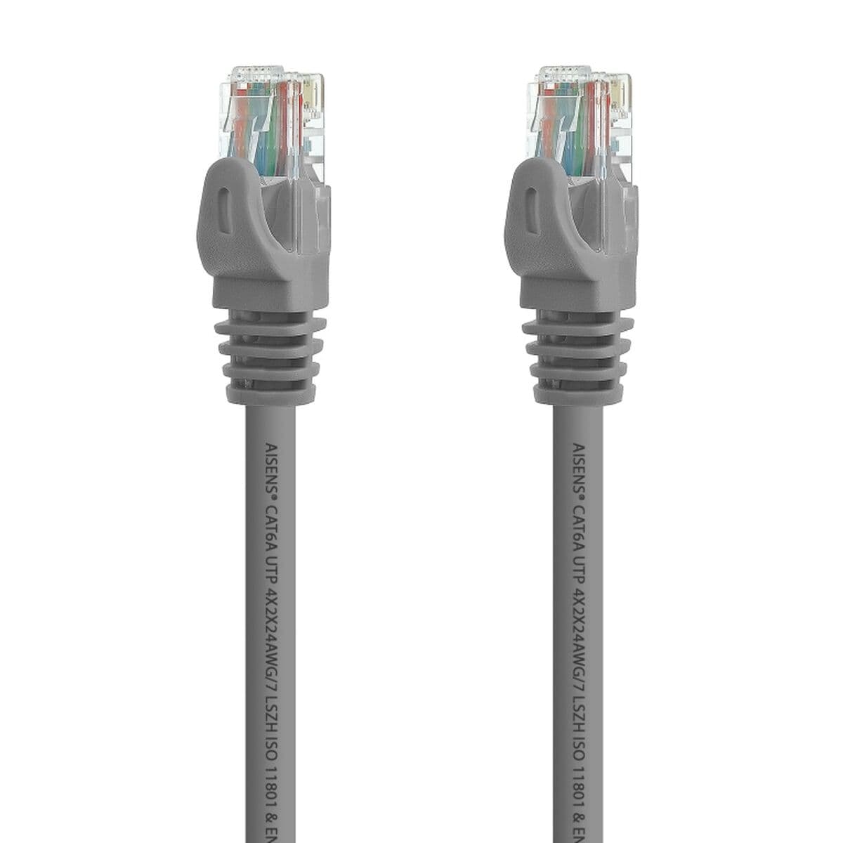 Kabel RJ45 Categorie 6 UTP Rigide Aisens A145-0329 Grijs 5 m - Image 10