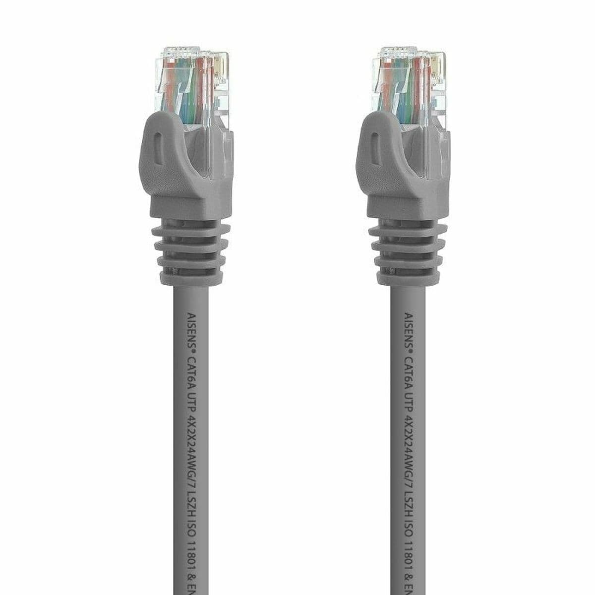 Kabel RJ45 Categorie 6 UTP Rigide Aisens A145-0329 Grijs 5 m - Image 11