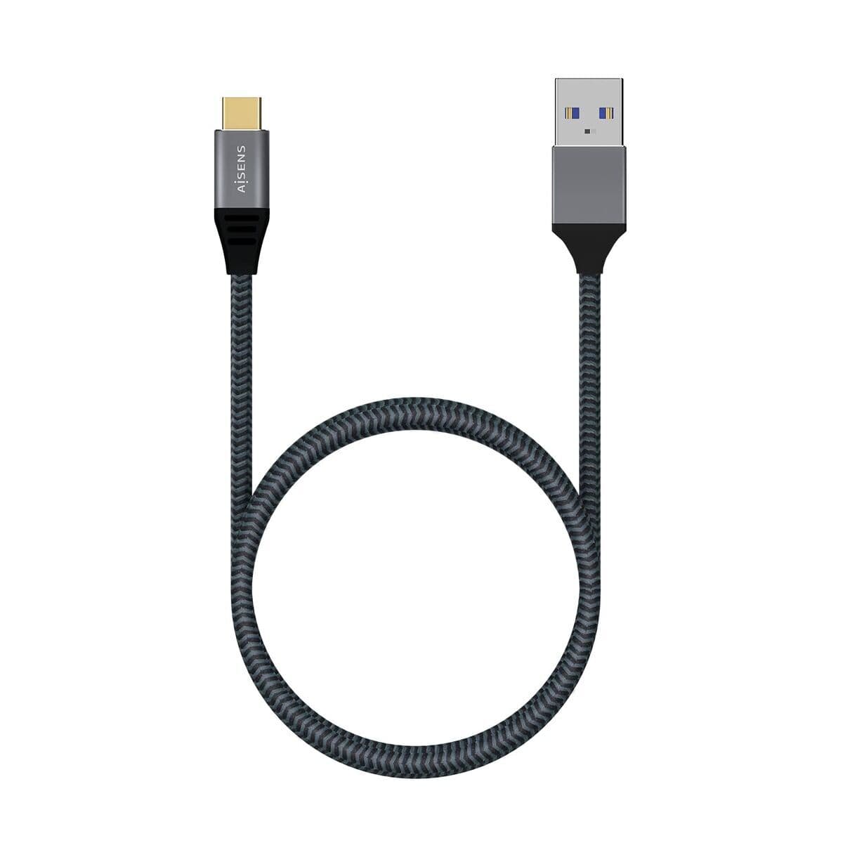 USB-C-kabel Aisens A107-0631 Grå 1 m - Image 14