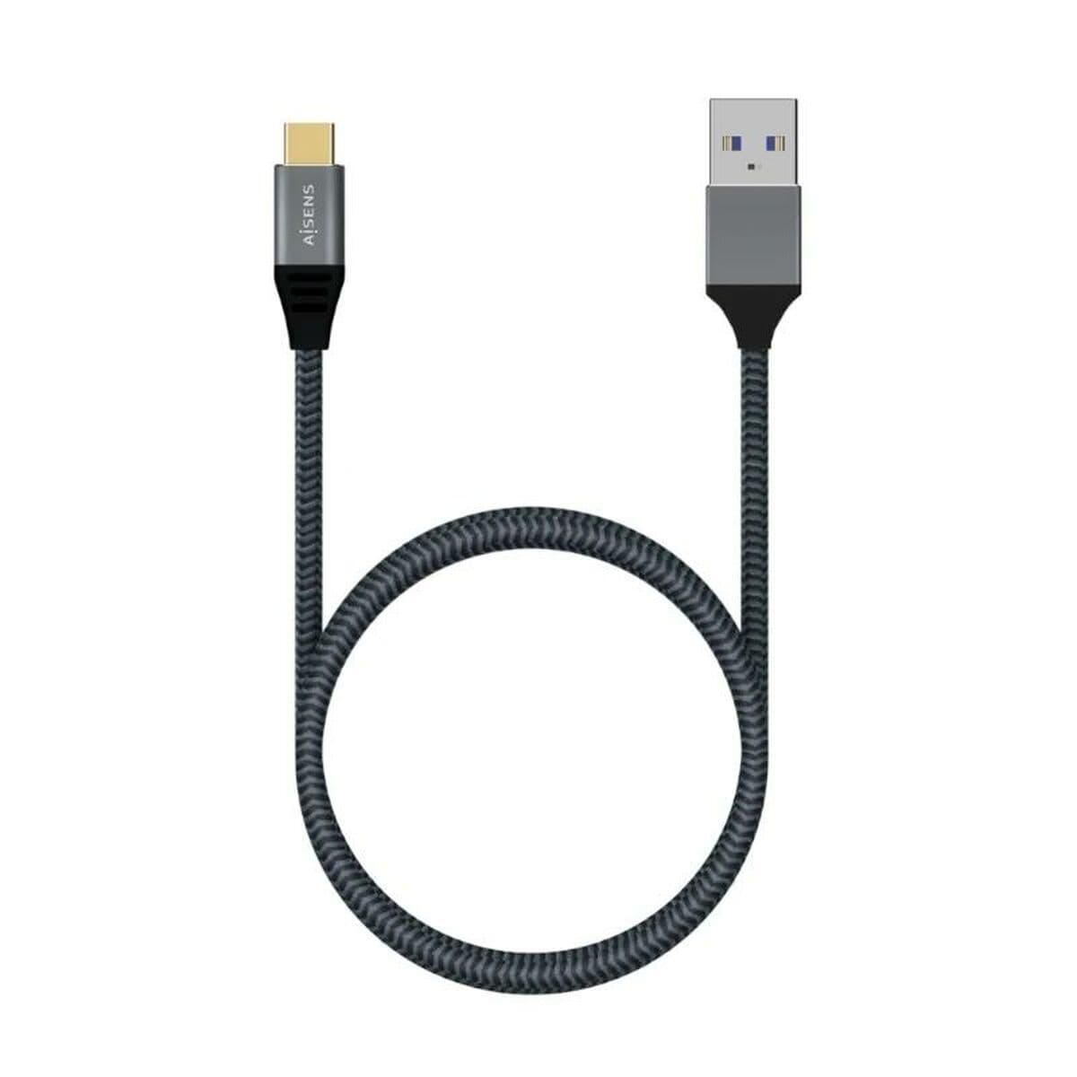 USB-C-kabel Aisens A107-0631 Grå 1 m - Image 7