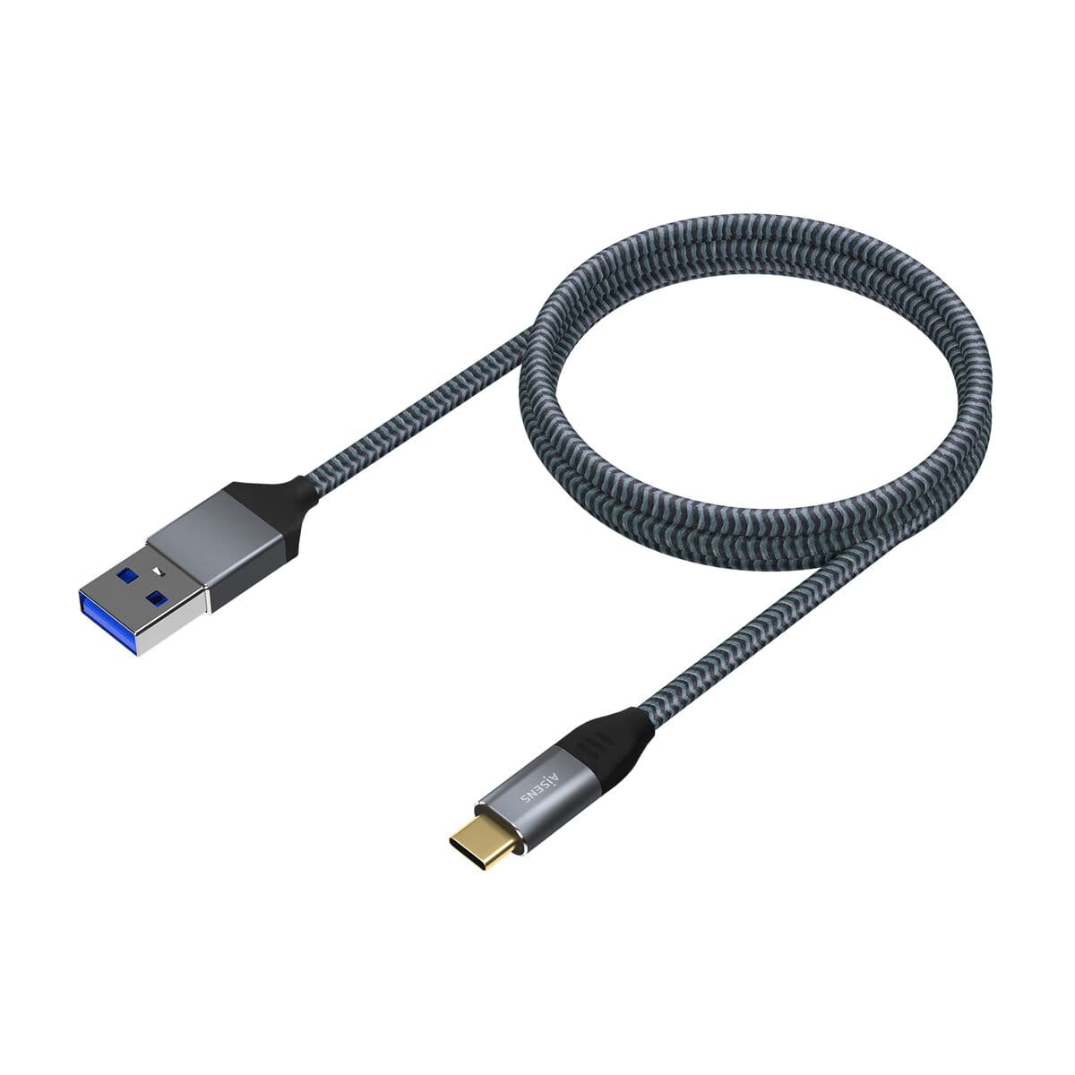 Câble USB A vers USB-C Aisens A107-0633 Gris 2 m - Image 10