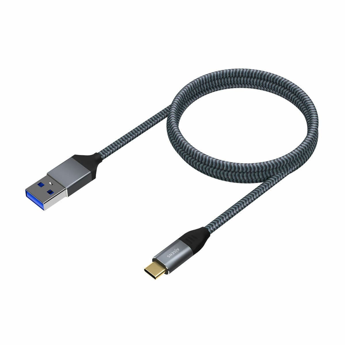 Câble USB A vers USB-C Aisens A107-0633 Gris 2 m - Image 4